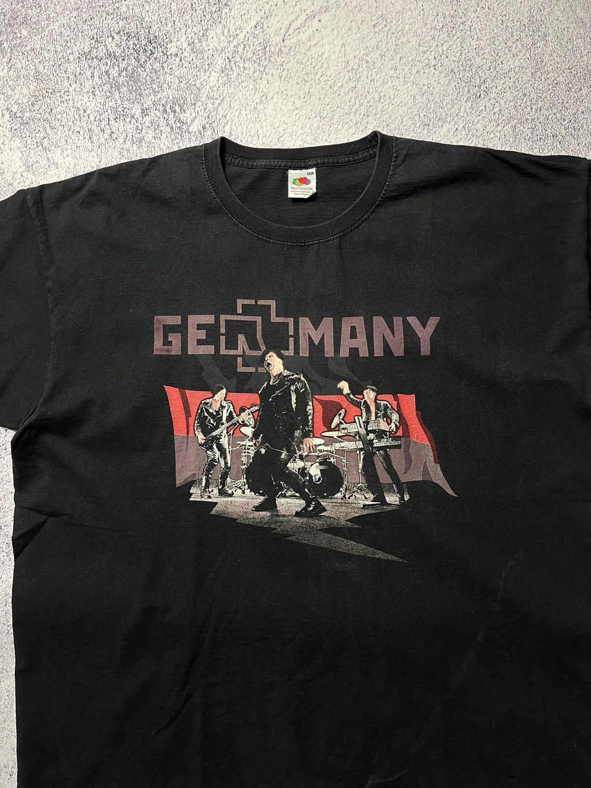 Band Tees Rammstein T-shirt vintage rock band tee size XLarge Size US XL / EU 56 / 4 - 4 Thumbnail