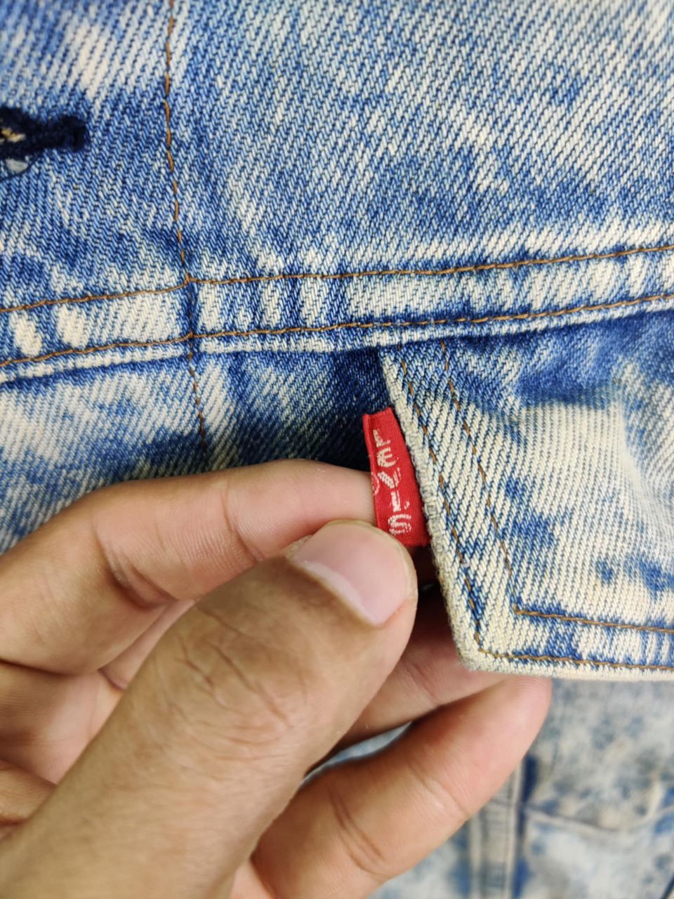 Levi's Vintage 90s Levi's 70505 - 0217 Denim Trucker Jacket Size US M / EU 48-50 / 2 - 11 Thumbnail