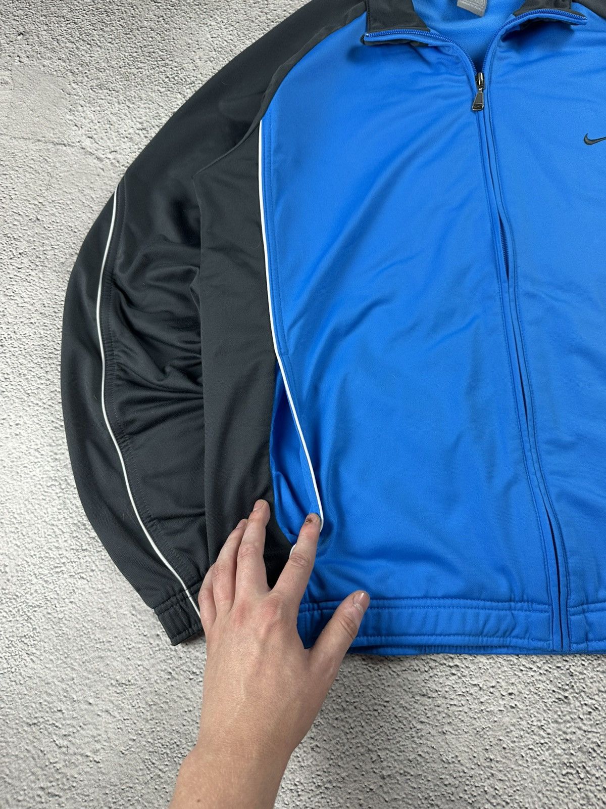 Nike Vintage Nike Olympic Full Zip Jacket Drill Y2K Style SK8 Size US L / EU 52-54 / 3 - 6 Thumbnail