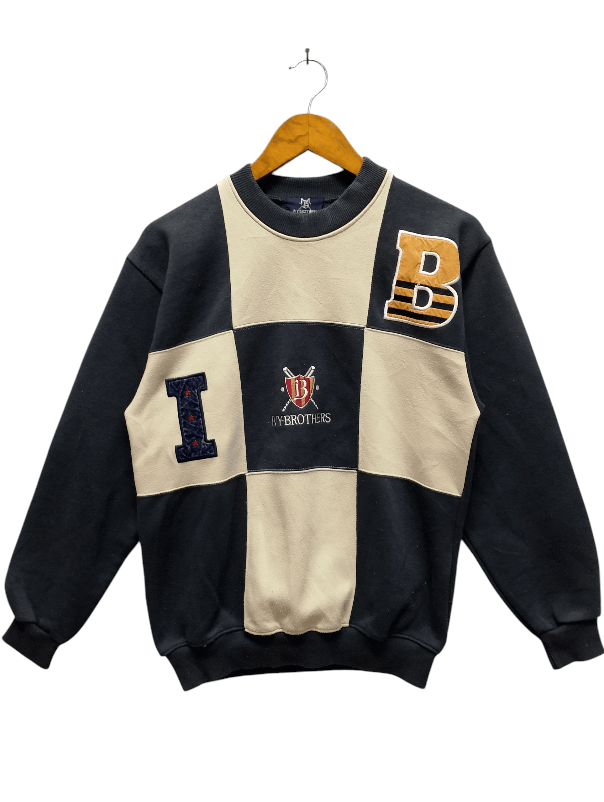 Other Vintage Ivy Brothers Patchwork Sweatshirt Size US M / EU 48-50 / 2 - 1 Thumbnail