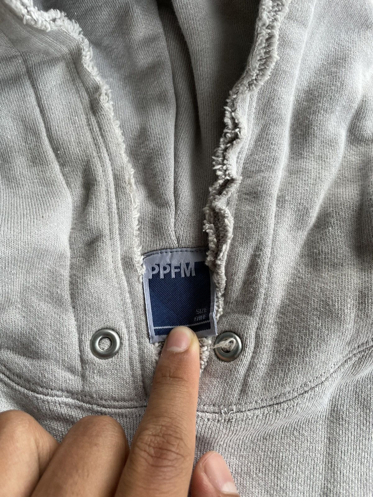 PPFM Ppfm hoodie distressed Size US L / EU 52-54 / 3 - 2 Thumbnail