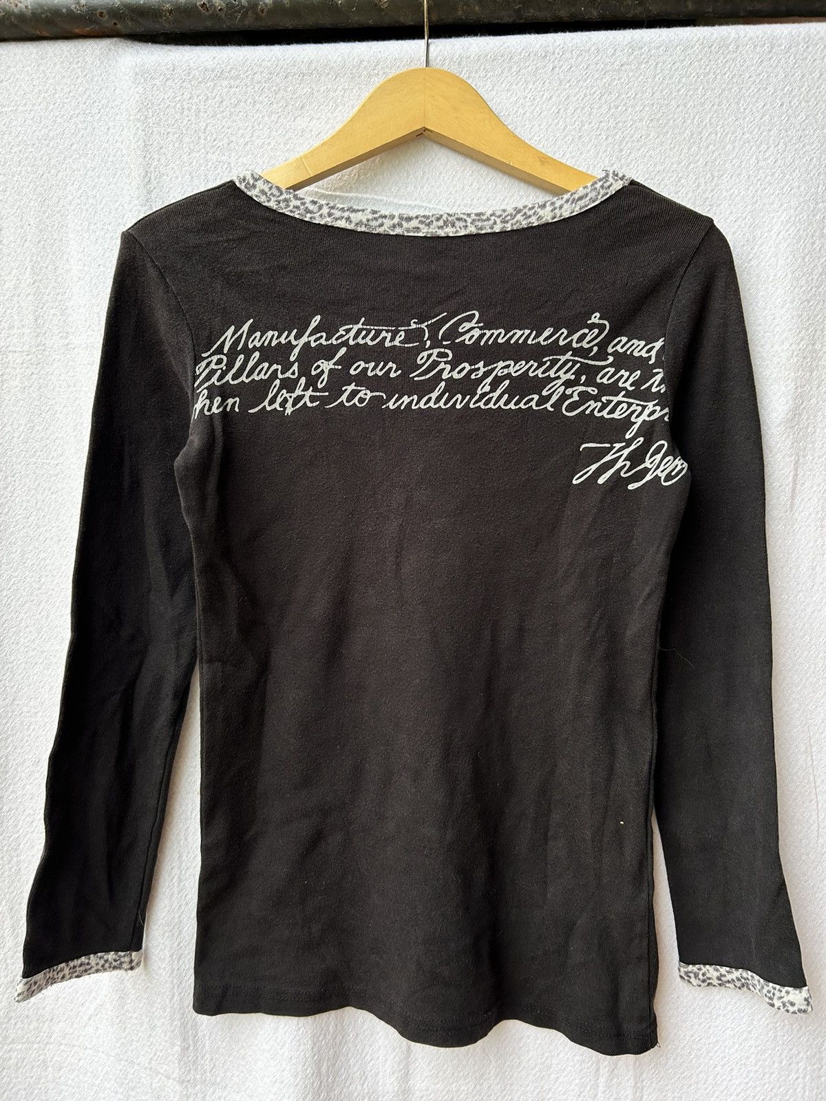 Hysteric Glamour 💸BINDINGOFFER💸Japanese style poem skull longsleeve Size US M / EU 48-50 / 2 - 2 Thumbnail