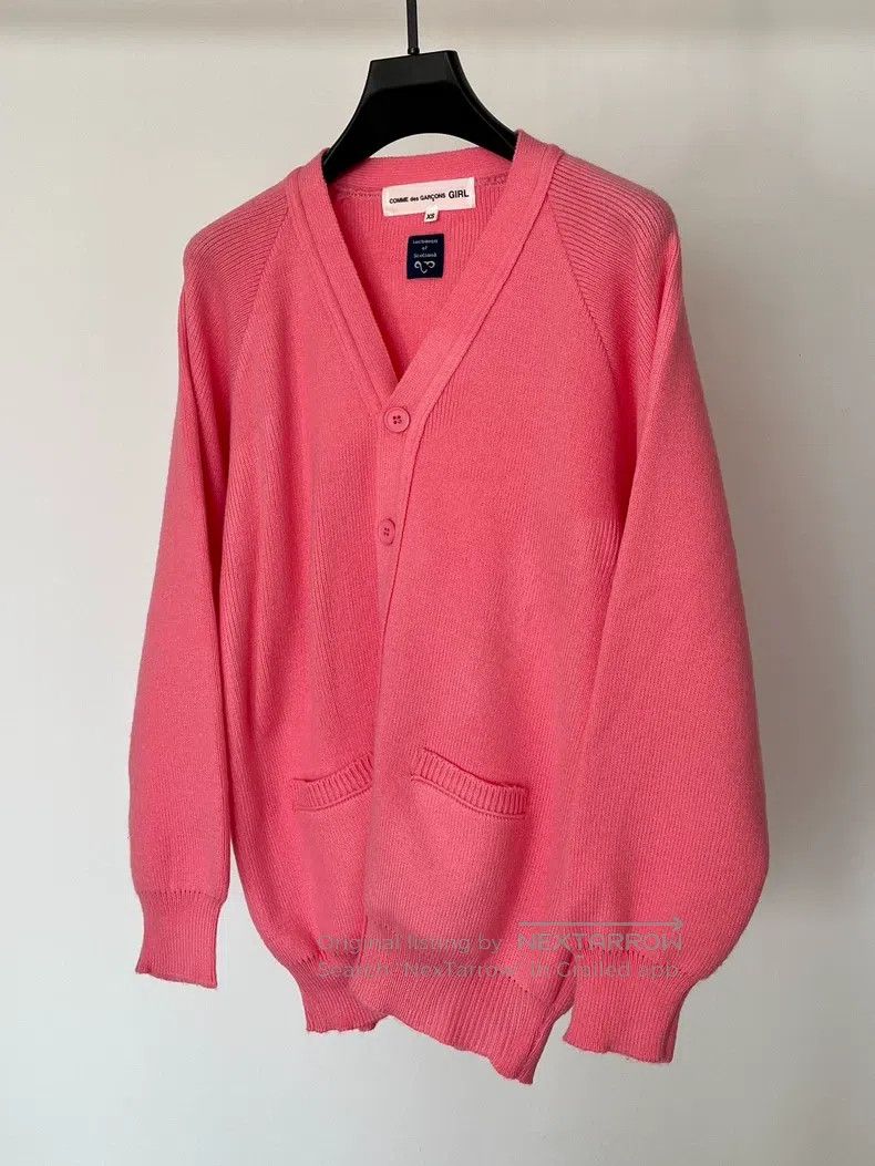 Comme des Garcons Comme des Garcons Scottish Pure Wool Knit Cardigan Size XS / US 0-2 / IT 36-38 - 2 Thumbnail