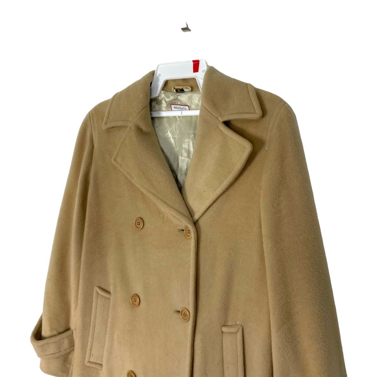 Max Mara Vintage Max Mara Max&Co Trench Coat Long Jacket Size S / US 4 / IT 40 - 7 Thumbnail