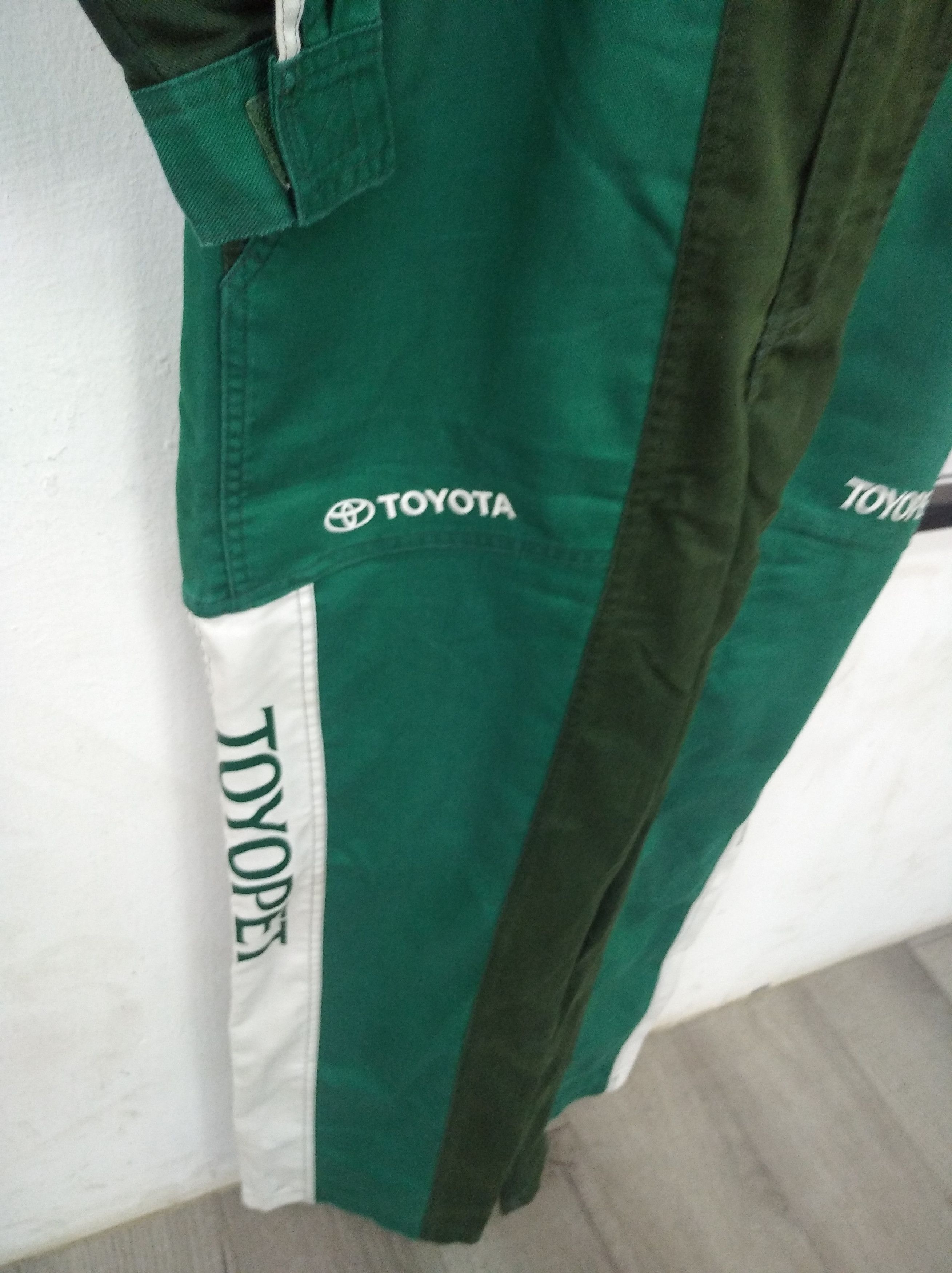 Japanese Brand × Sports Specialties Vintage Toyota Techno Toyopet Overalls Jumpsuits Racing Size US 34 / EU 50 - 6 Thumbnail