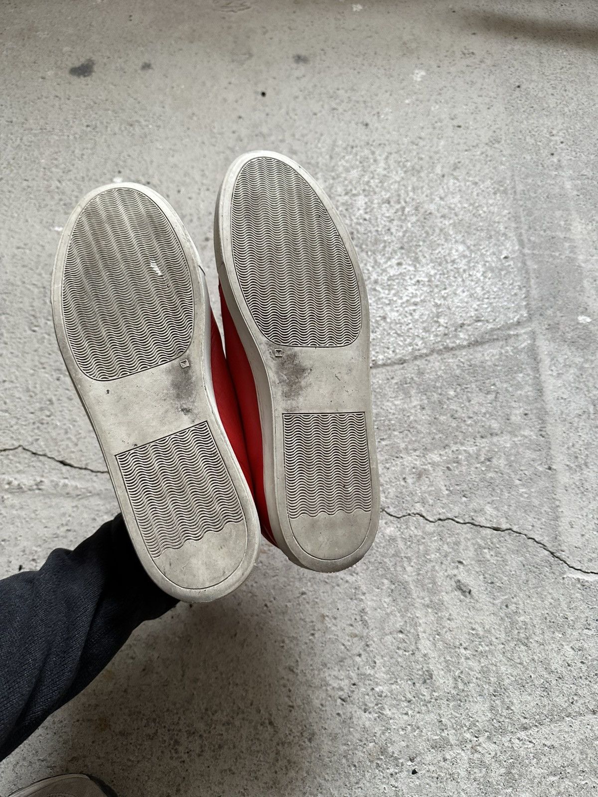 Philipp Plein Philipp Plein P18S red Rare Luxury Sneakers Size US 11.5 / EU 44-45 - 13 Thumbnail