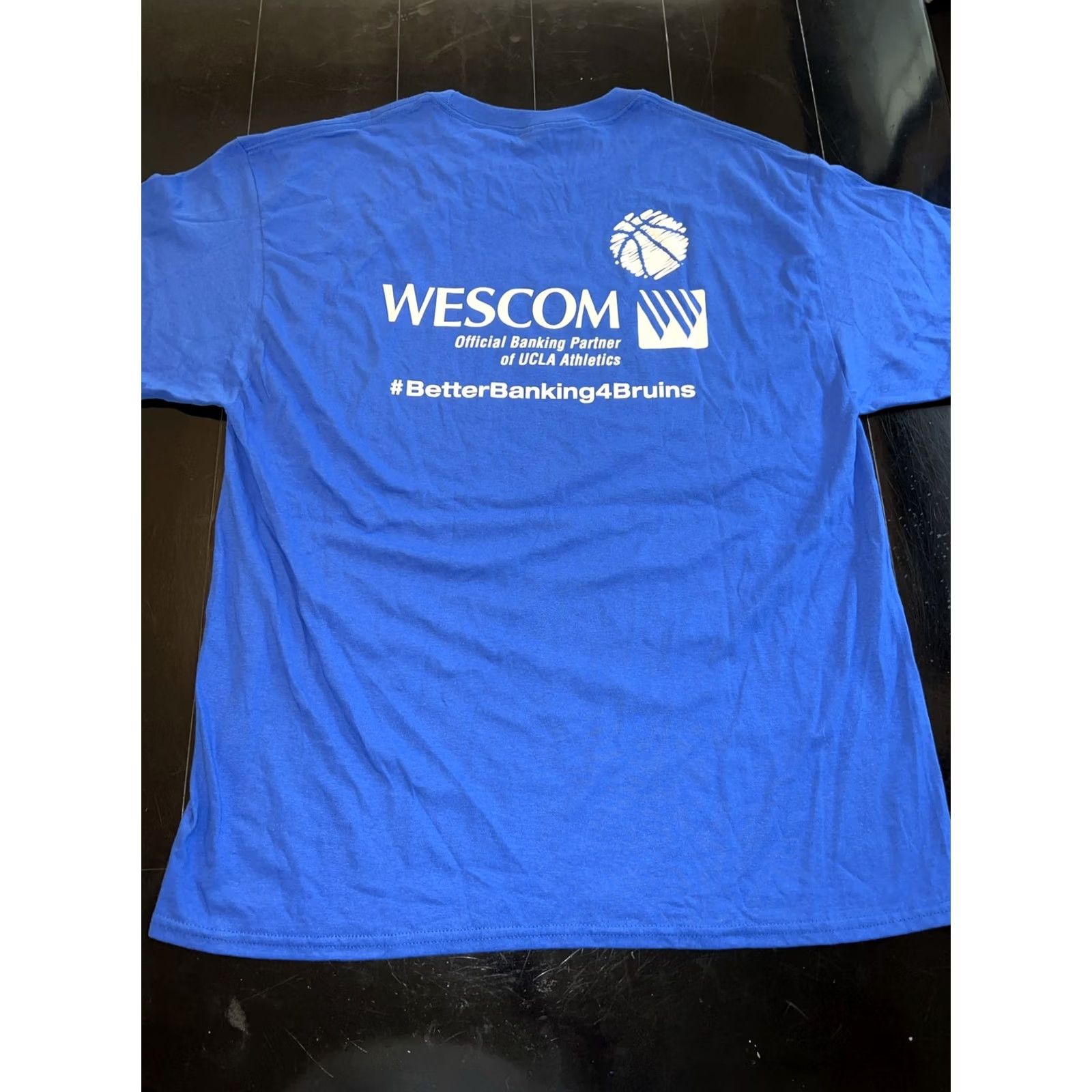 NCAA UCLA Bruins Basketball T-Shirt XL Blue Nike? Size US XL / EU 56 / 4 - 6 Thumbnail