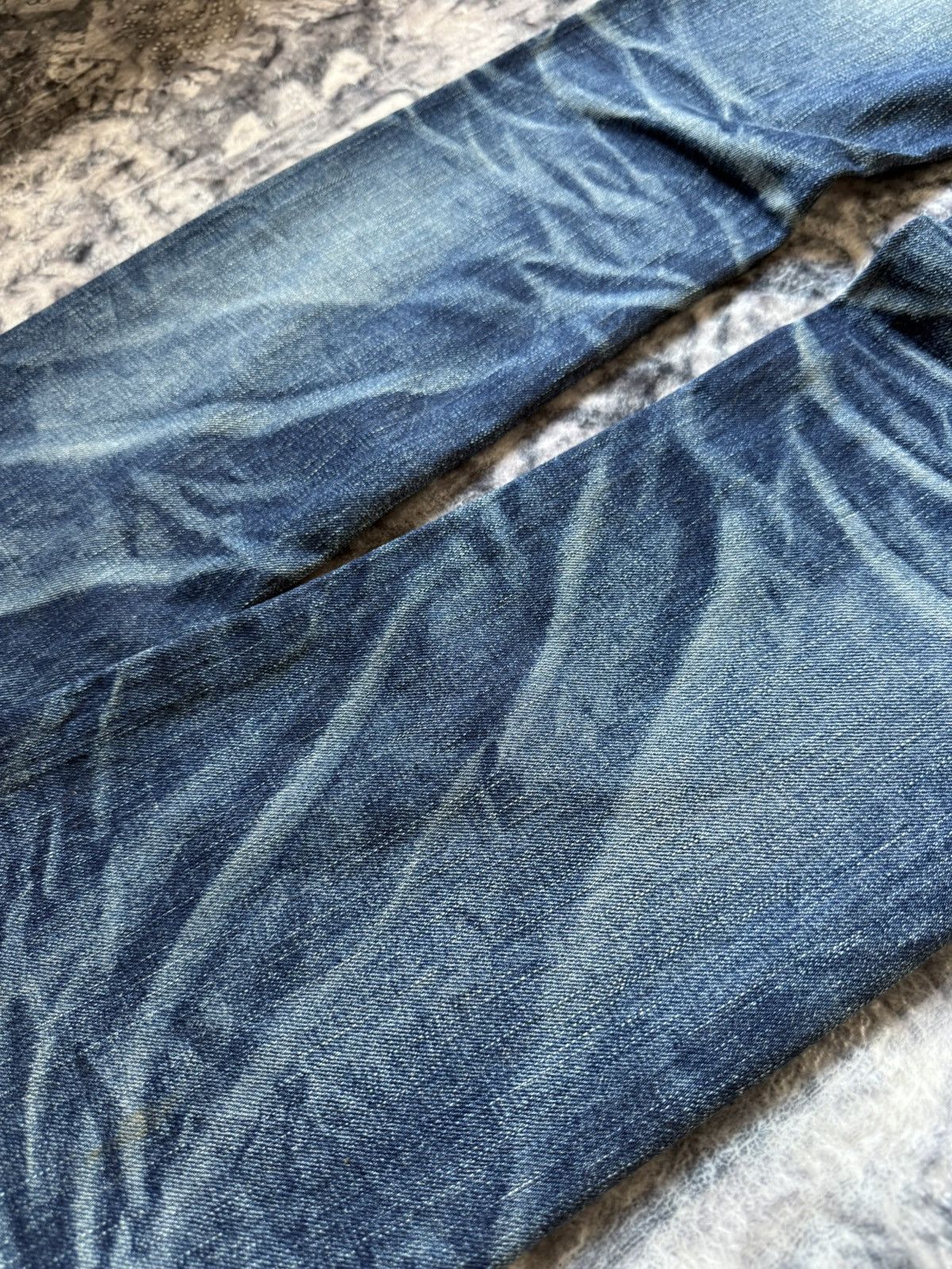 Hysteric Glamour × Japanese Brand Yoshitomo Lolita Japan Heavy Whisker Blossom Flare Jeans Size US 29 - 17 Thumbnail