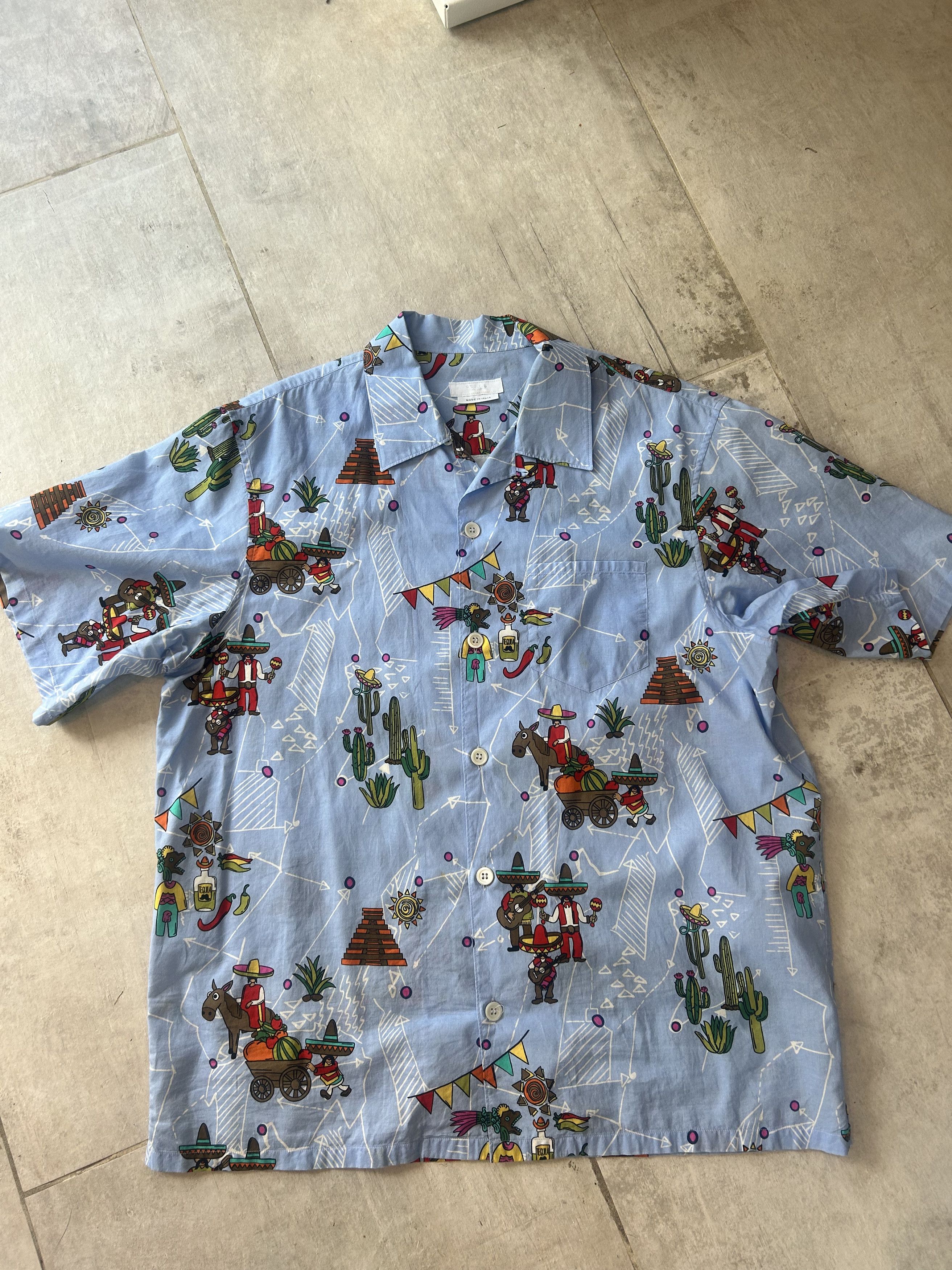 2016 Printed Camp Shirt