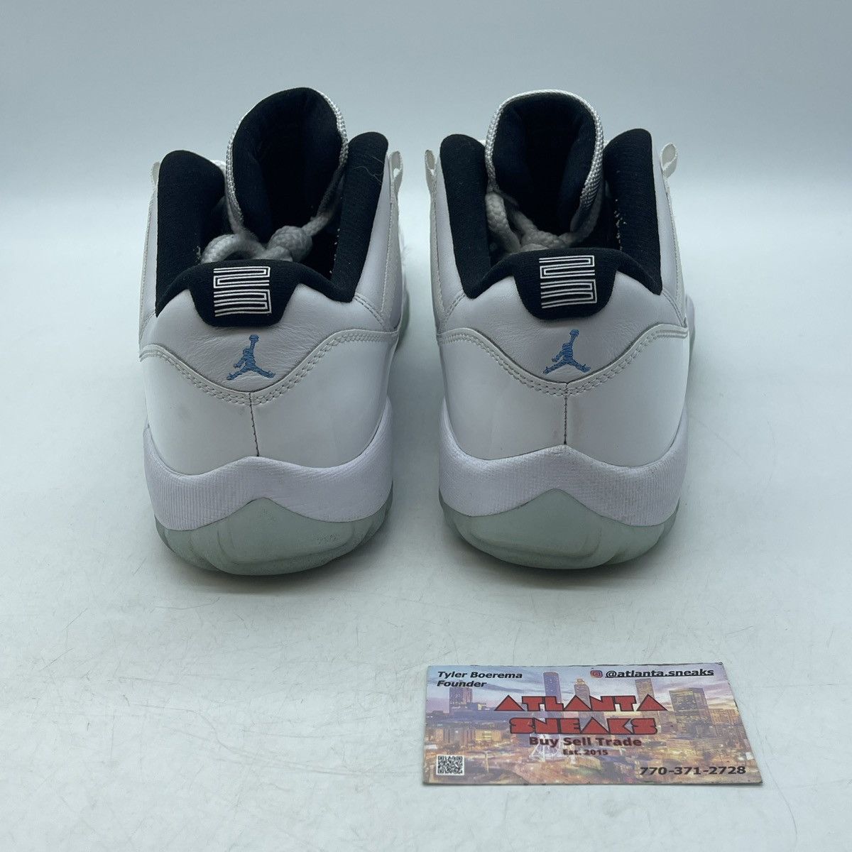 Jordan Brand Air Jordan 11 low legend blue Size US 9.5 / EU 42-43 - 3 Thumbnail