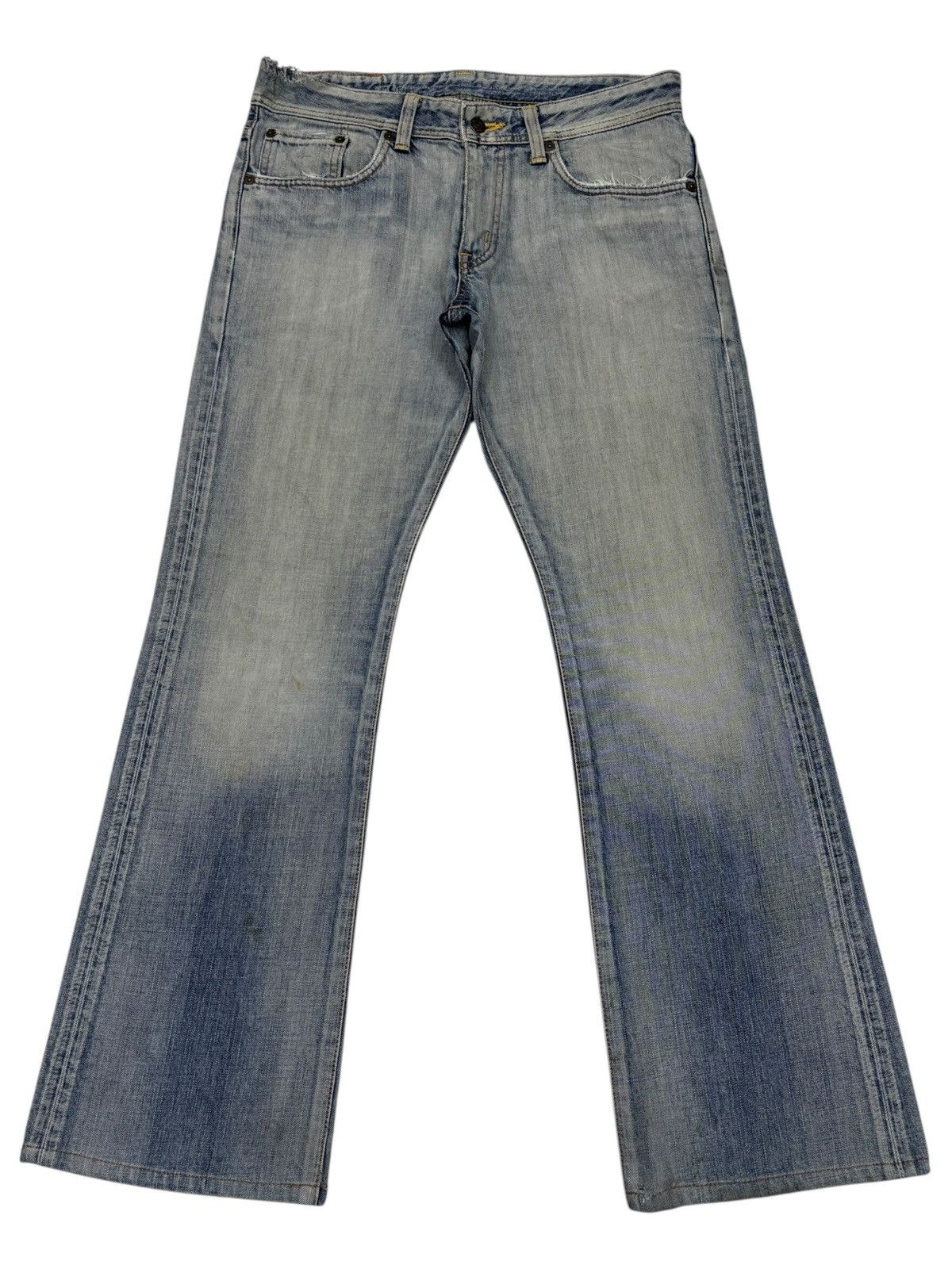 Kapital Edwin 511 REBEL VINTAGE Flare Jeans Bootcut Size US 34 / EU 50 - 7 Thumbnail