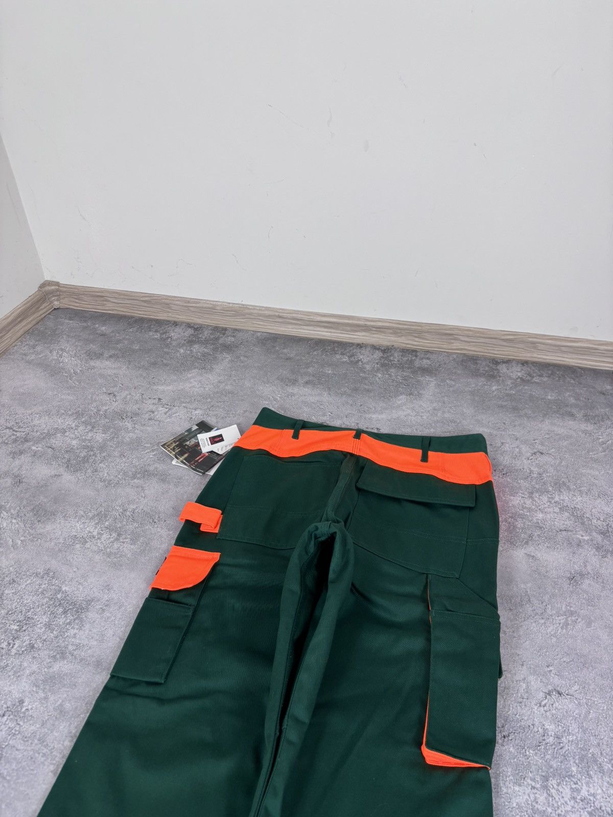 Other Mascot Men’s NWT Reflective Green/Orange Safety Work Pants Size US 32 / EU 48 - 14 Thumbnail