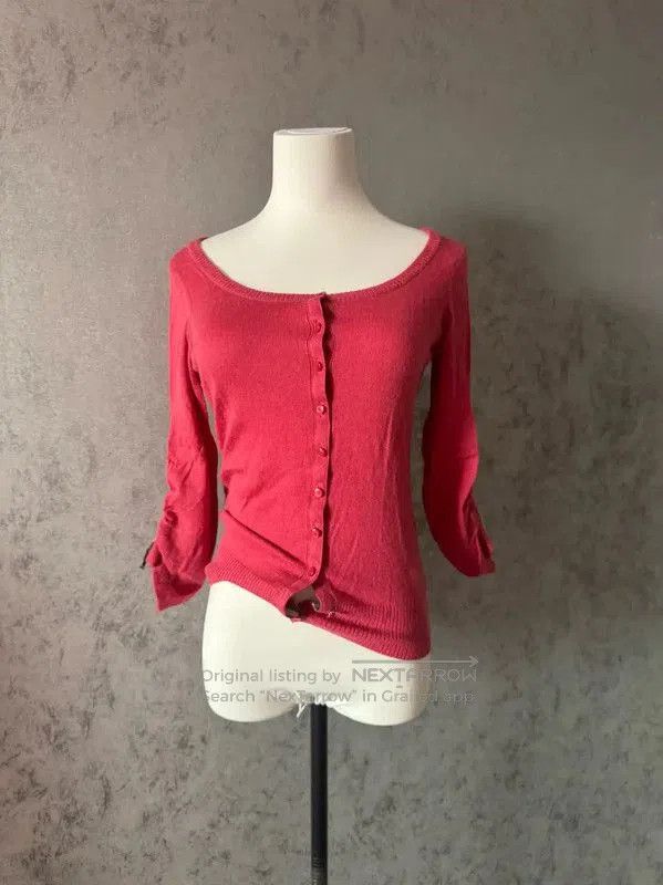 Burberry Burberry Pink Wool Short Cardigan for Women. Size M / US 6-8 / IT 42-44 - 4 Thumbnail