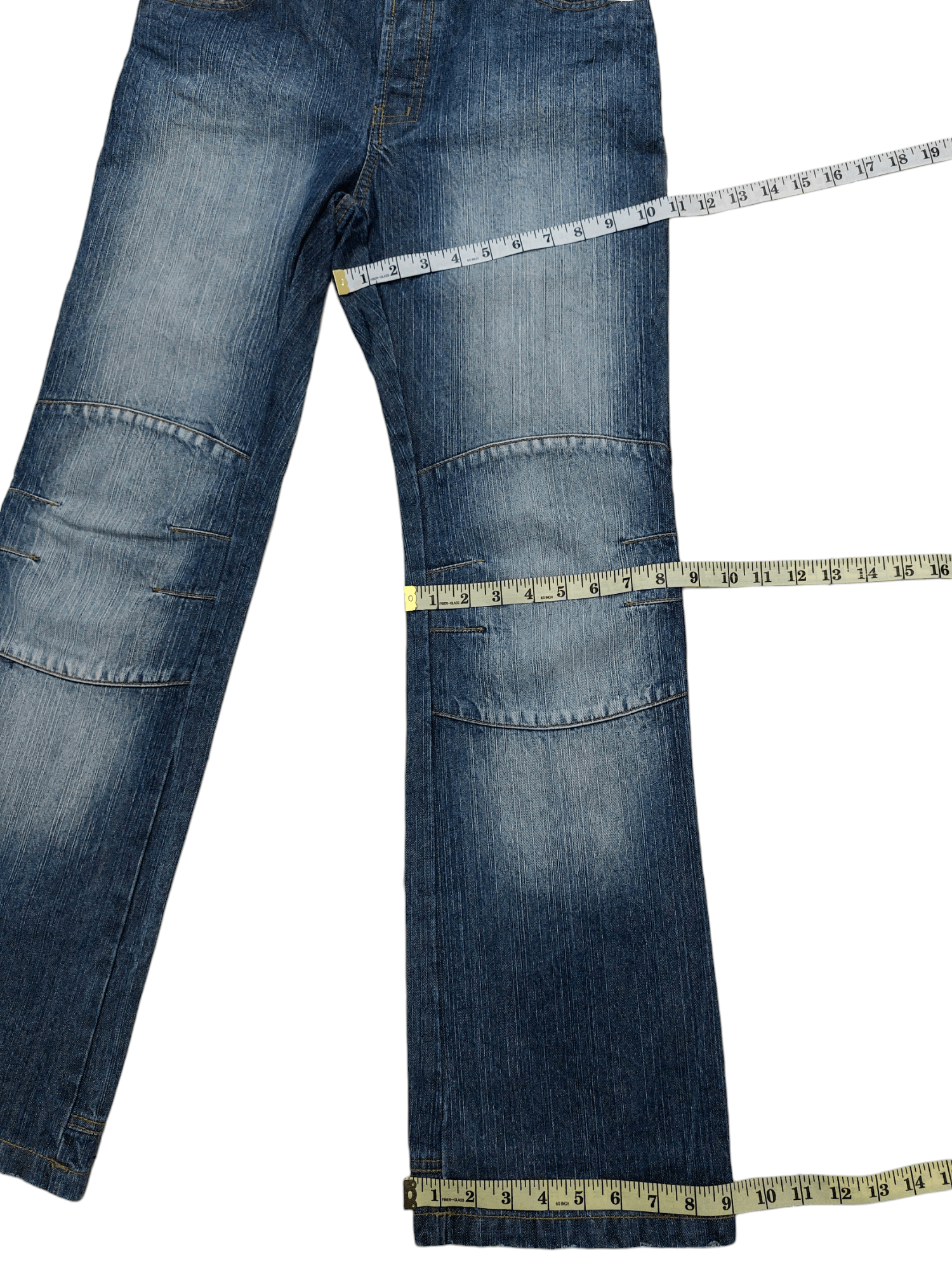 Vintage 💥Clockhouse Biker Denim Size US 32 / EU 48 - 13 Thumbnail