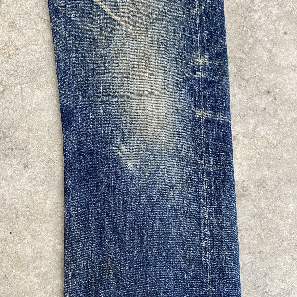 Denime Vintage 90’s Denime Japan Faded Blue Selvedge Jeans Size US 29 - 7 Thumbnail