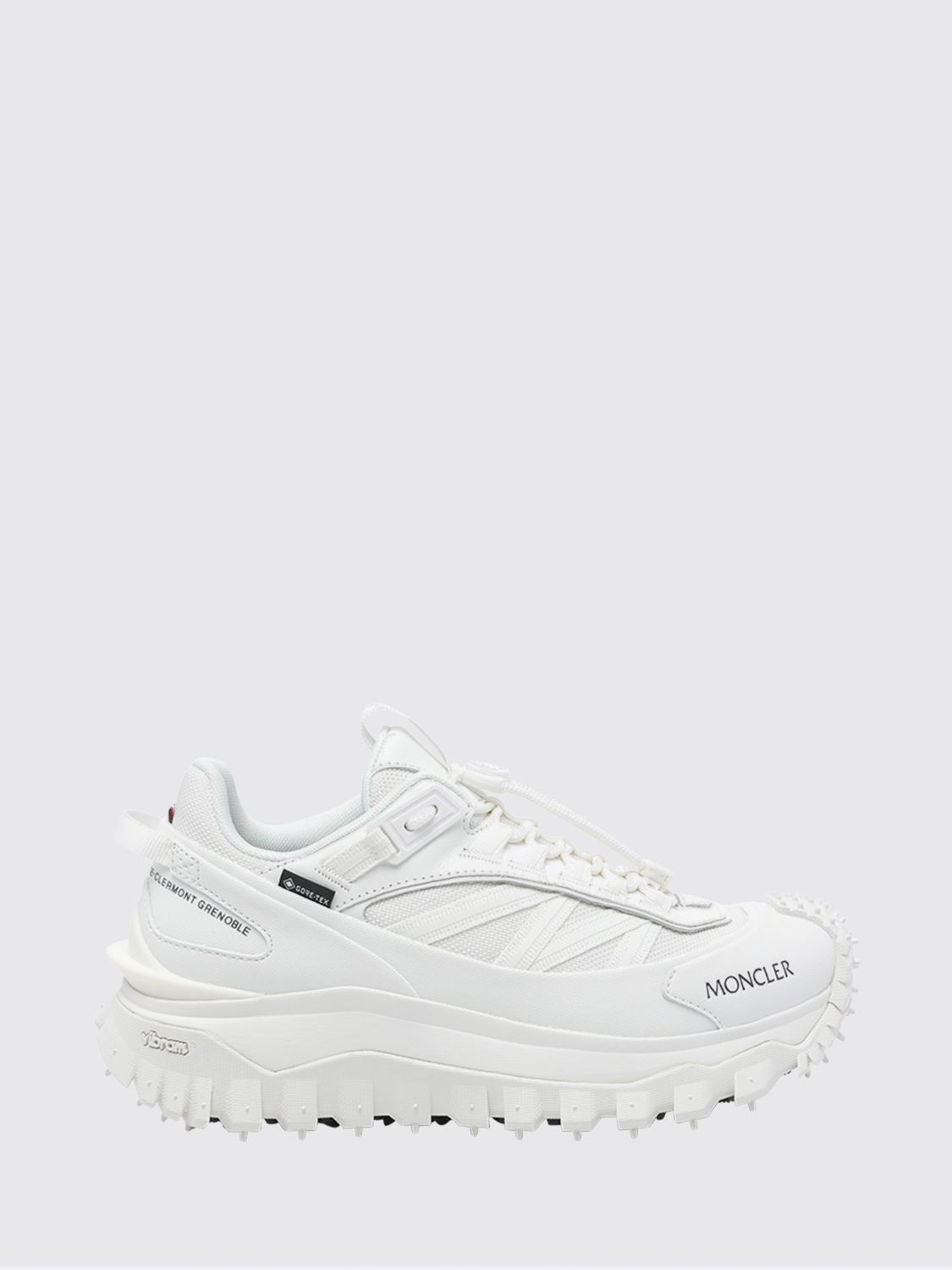 Moncler Moncler Sneakers Woman White Size US 10 / IT 40 - 1 Thumbnail