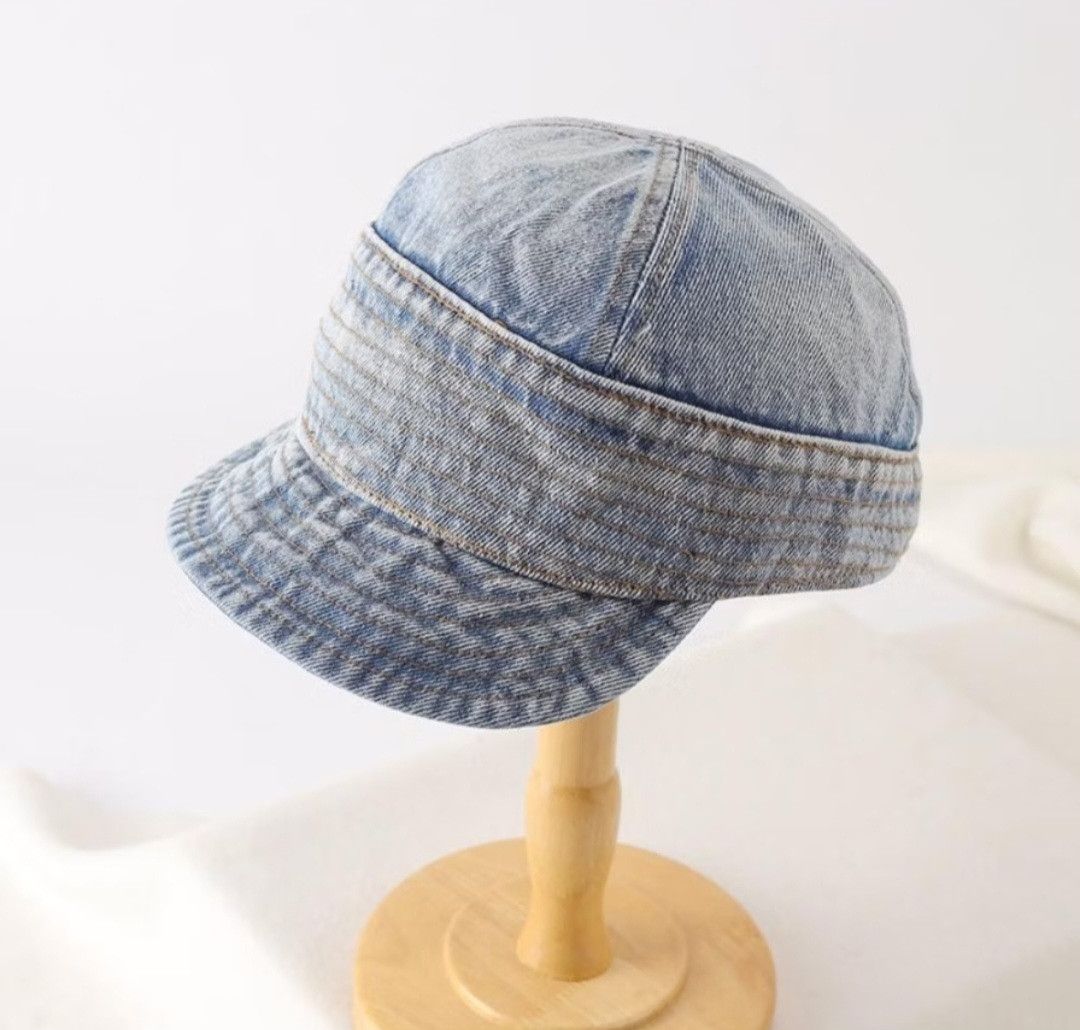 Japanese Brand 🔥Japanese style harajuku style Light Blue Cap Size ONE SIZE - 1 Thumbnail
