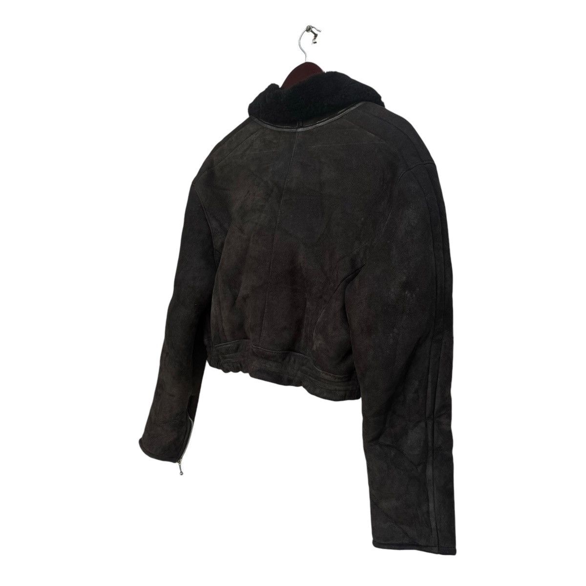 Designer O’ned Sheepskin Cropped Jacket Size XS / US 0-2 / IT 36-38 - 4 Thumbnail