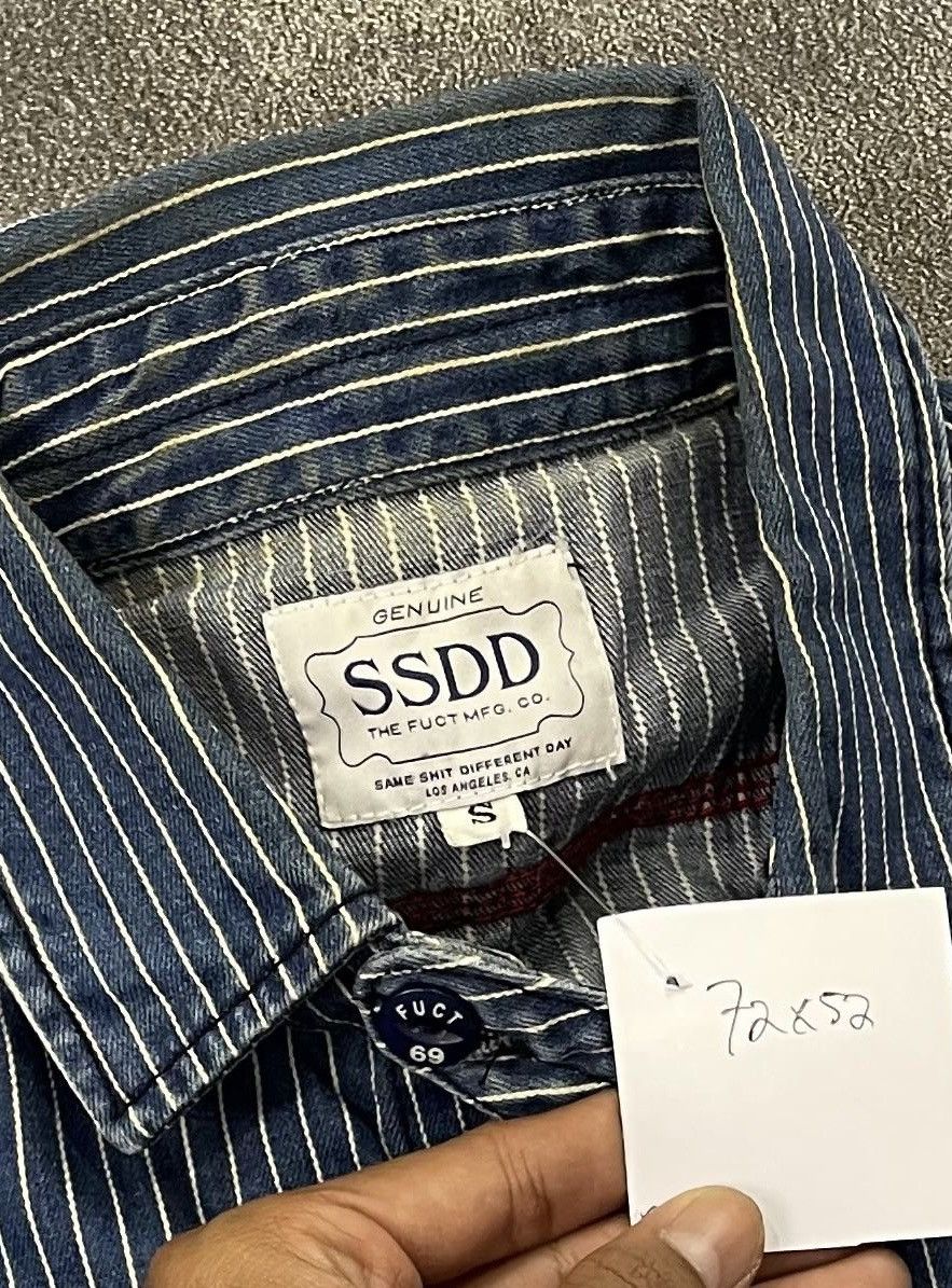 FUCT FUCT SSDD Hickory button denim Size US M / EU 48-50 / 2 - 6 Thumbnail