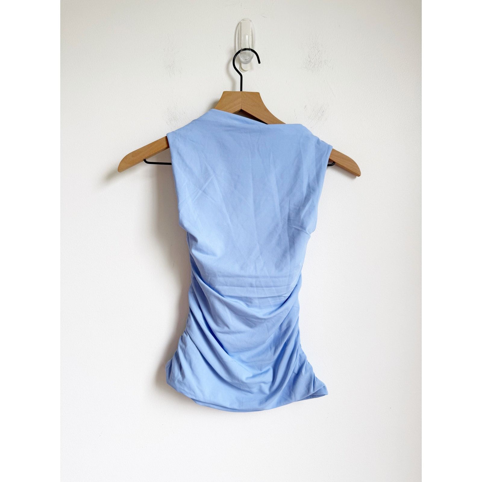 Aritzia NEW Aritzia Contour Flourish Top Blouse Sky Blue Small Size XS / US 0-2 / IT 36-38 - 6 Thumbnail