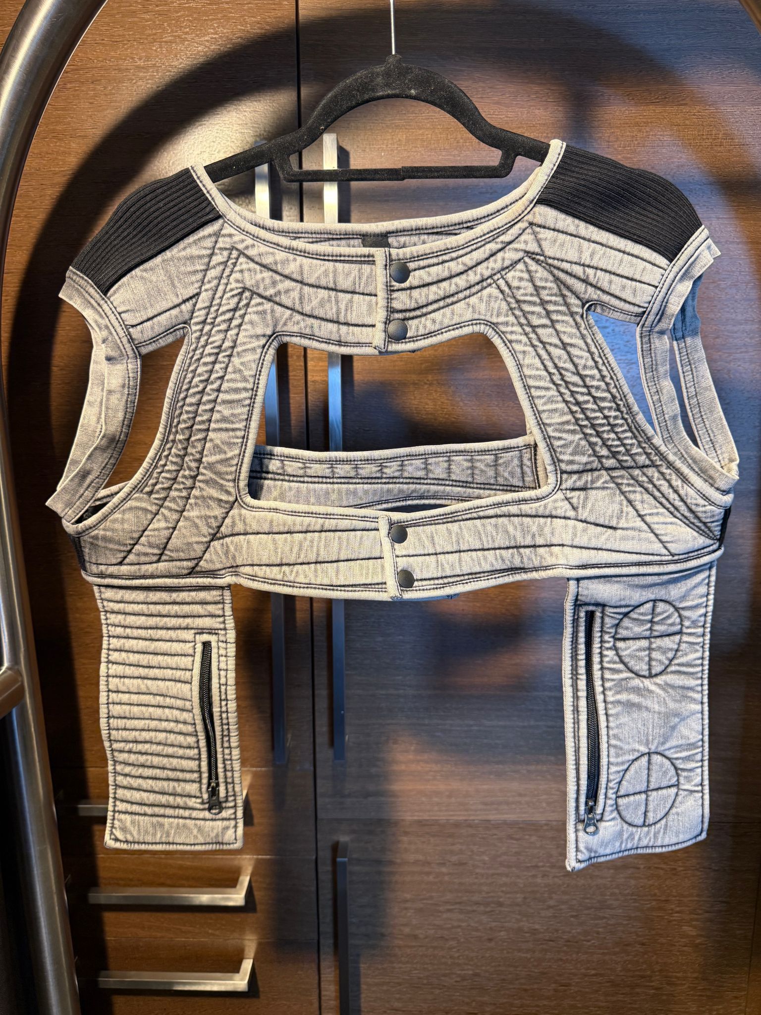 Demobaza Demobaza Futuristic Cut-Out Vest Size US S / EU 44-46 / 1 - 3 Thumbnail