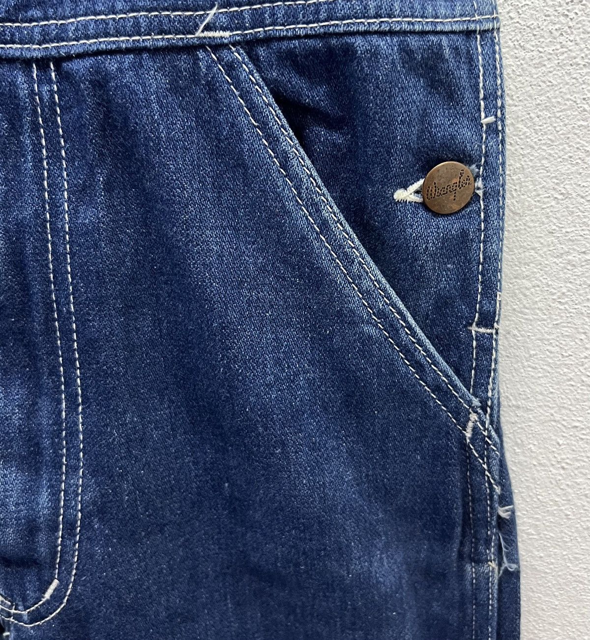Vintage × Wrangler Vintage Wrangler Japan Denim Overalls Size US 28 / EU 44 - 9 Thumbnail
