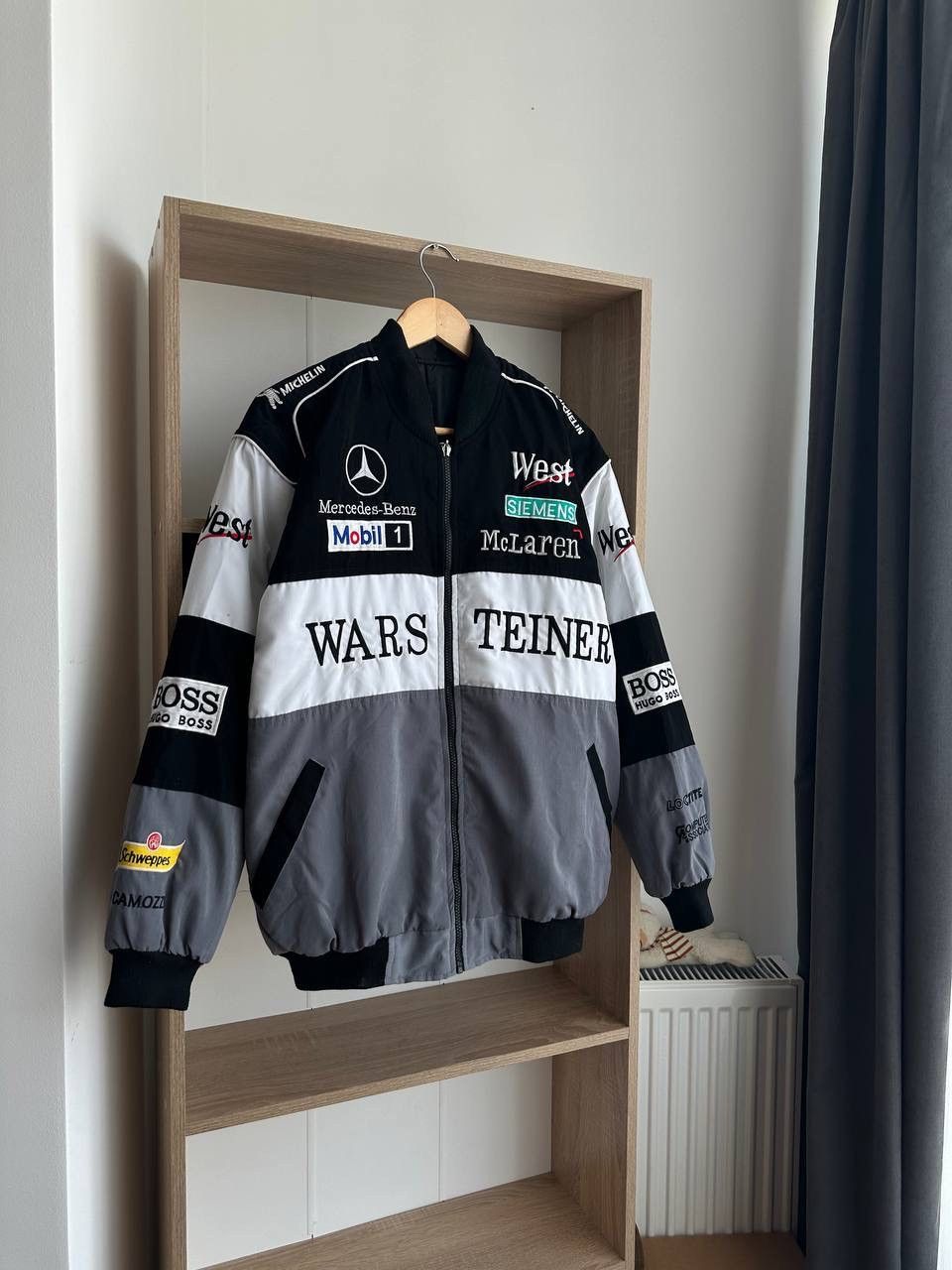 Mercedes-Benz × Vintage Vintage Mercedes-Benz McLaren West Racing Jacket Size US L / EU 52-54 / 3 - 8 Thumbnail