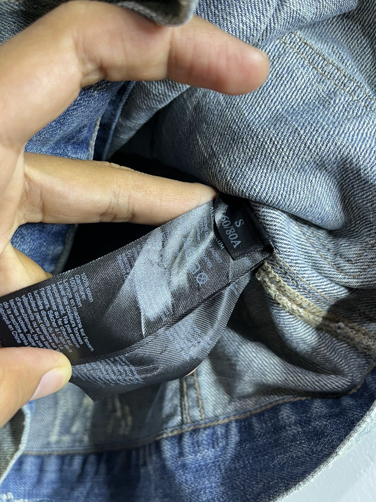 Allsaints Allsaints denim destroyed boro style trucker jeans Size US S / EU 44-46 / 1 - 7 Thumbnail