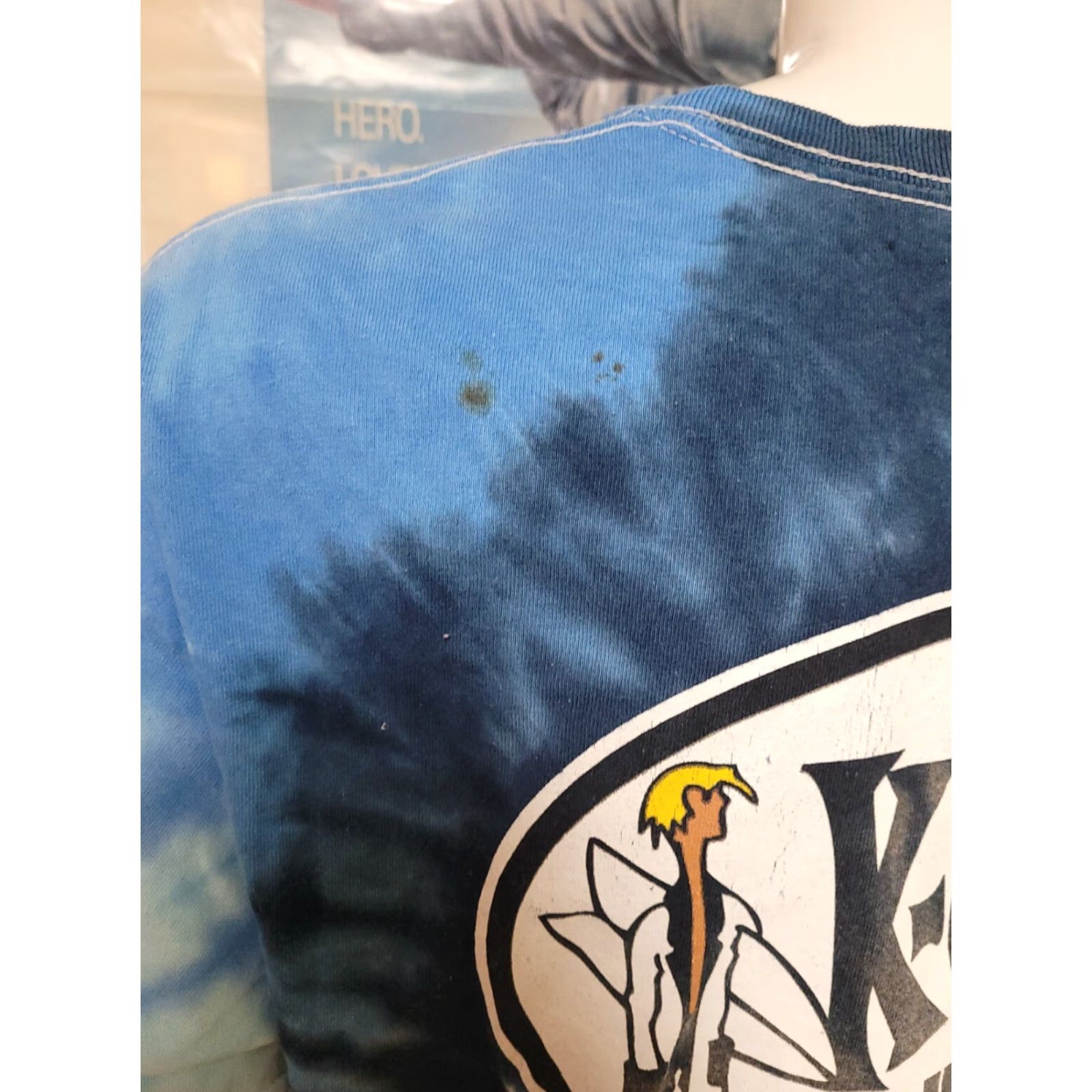 Vintage K-Coast Surf Shop Ocean City MD Tie Dye T Shirt XL NICE Surfer Surfing Beach Shirt Mens Graphic Tee Blue 100% Cotton Size US L / EU 52-54 / 3 - 4 Thumbnail