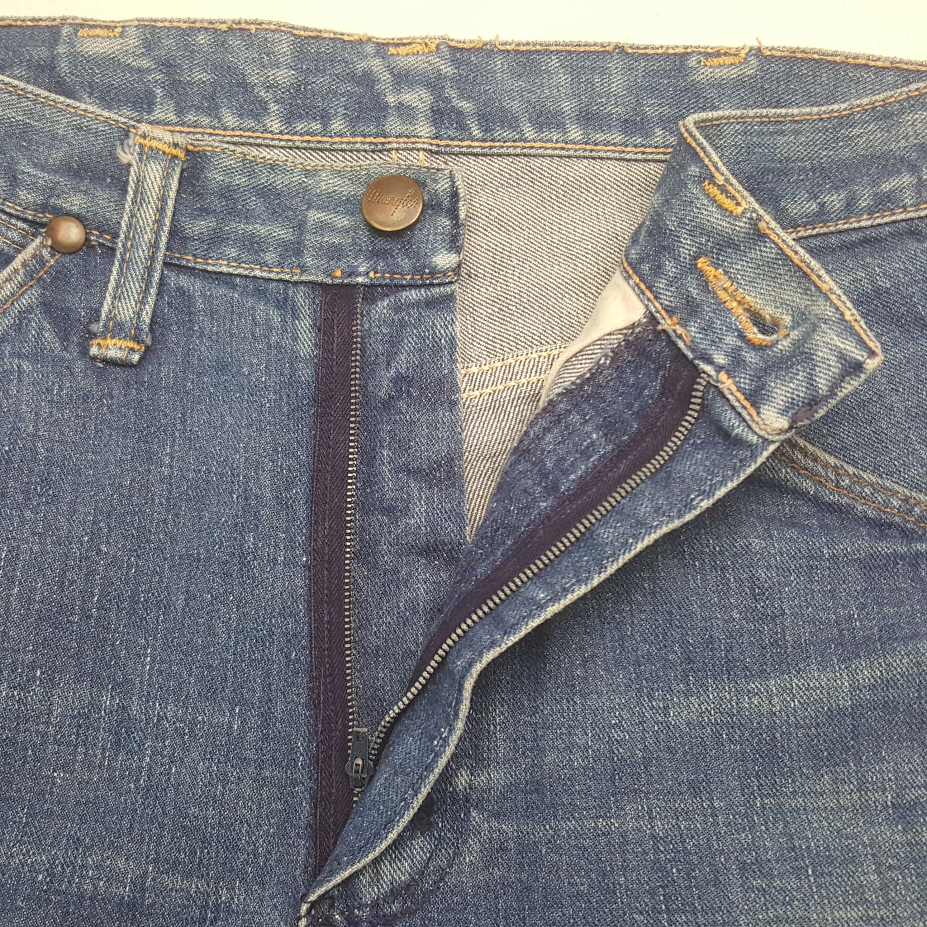 Wrangler Vintage Wrangler Blue Bell American Brand Denim Jeans RR17 Size US 28 / EU 44 - 7 Thumbnail