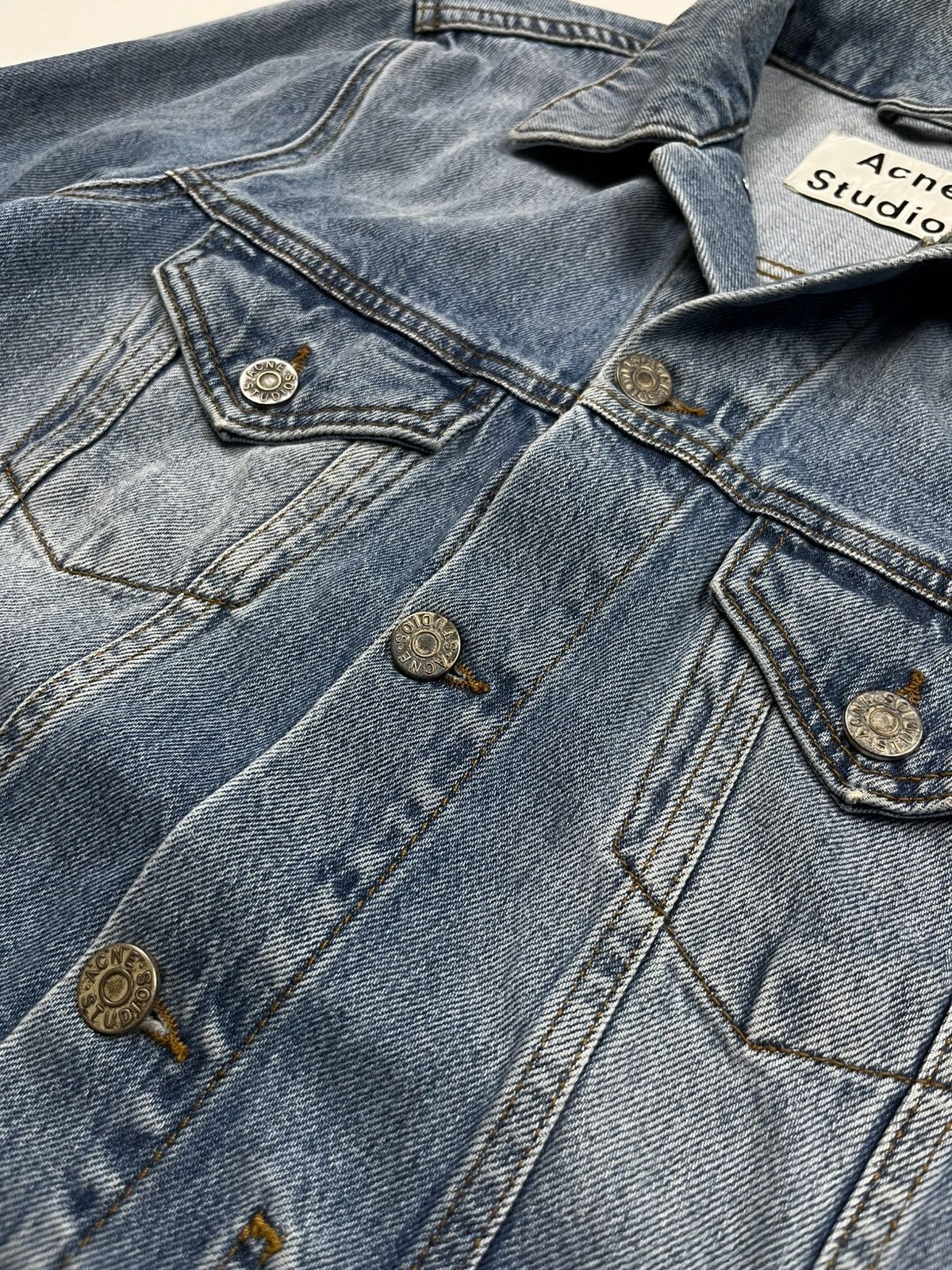 Acne Studios Acne Studios SS14 Jam LT Vintage Denim Jacket Size US M / EU 48-50 / 2 - 8 Thumbnail