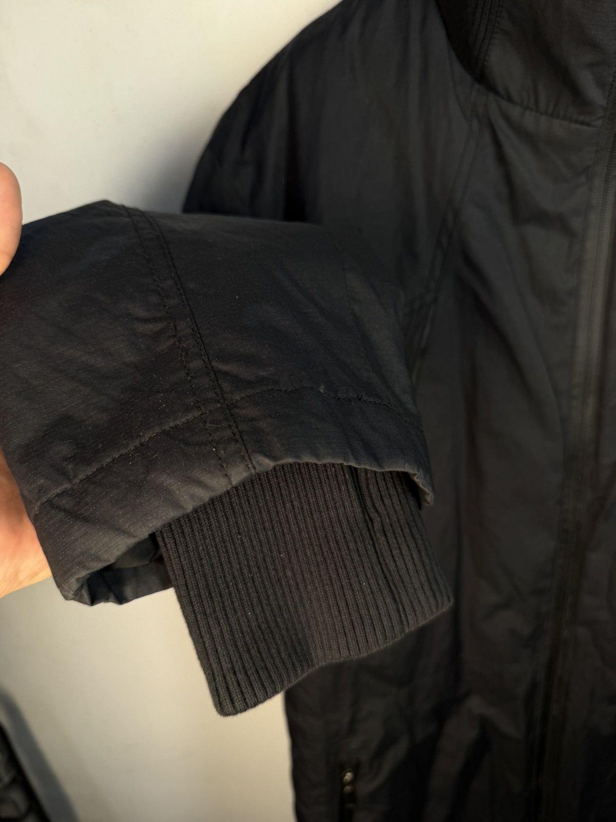 Yves Saint Laurent Warm YSL Jacket Black Padded Long Parka Vintage y2k Size US M / EU 48-50 / 2 - 18 Thumbnail