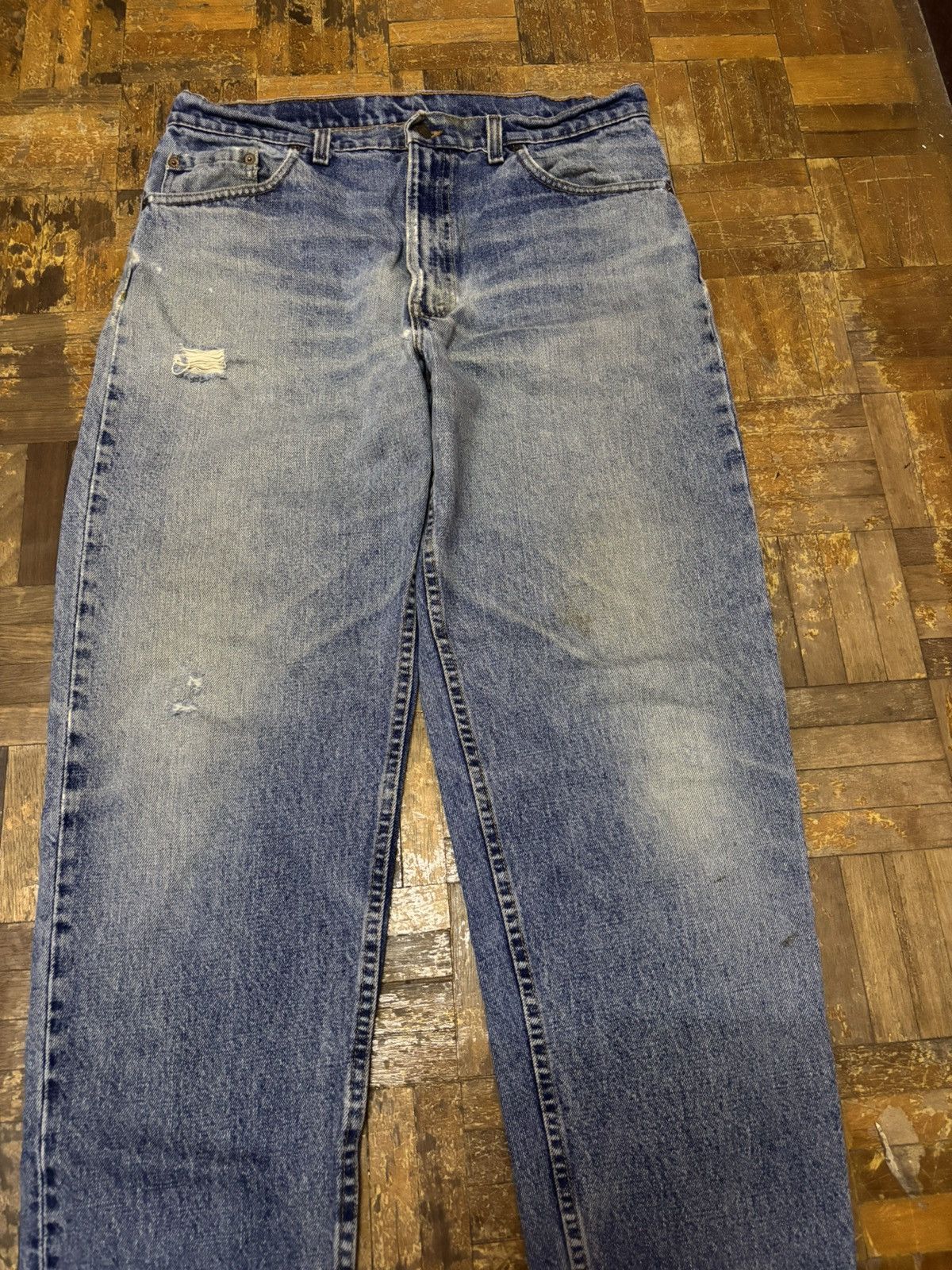 Jean × Levi's × Vintage Vintage Levis 550 Men Jeans (Size 35) Size US 35 - 3 Thumbnail