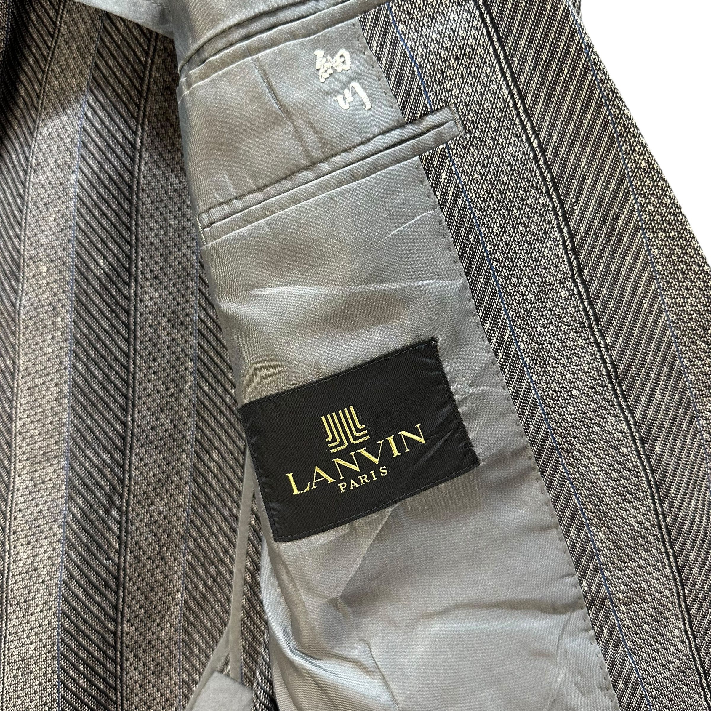 Lanvin LANVIN PARIS Stripe Suit Jacket Blazers #A56-1288 Size US M / EU 48-50 / 2 - 7 Thumbnail