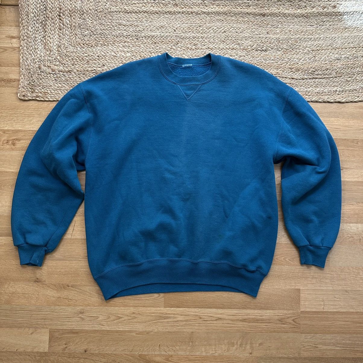 Russell Athletic × Vintage Vintage faded teal Russell athletic crew Size US XL / EU 56 / 4 - 1 Thumbnail