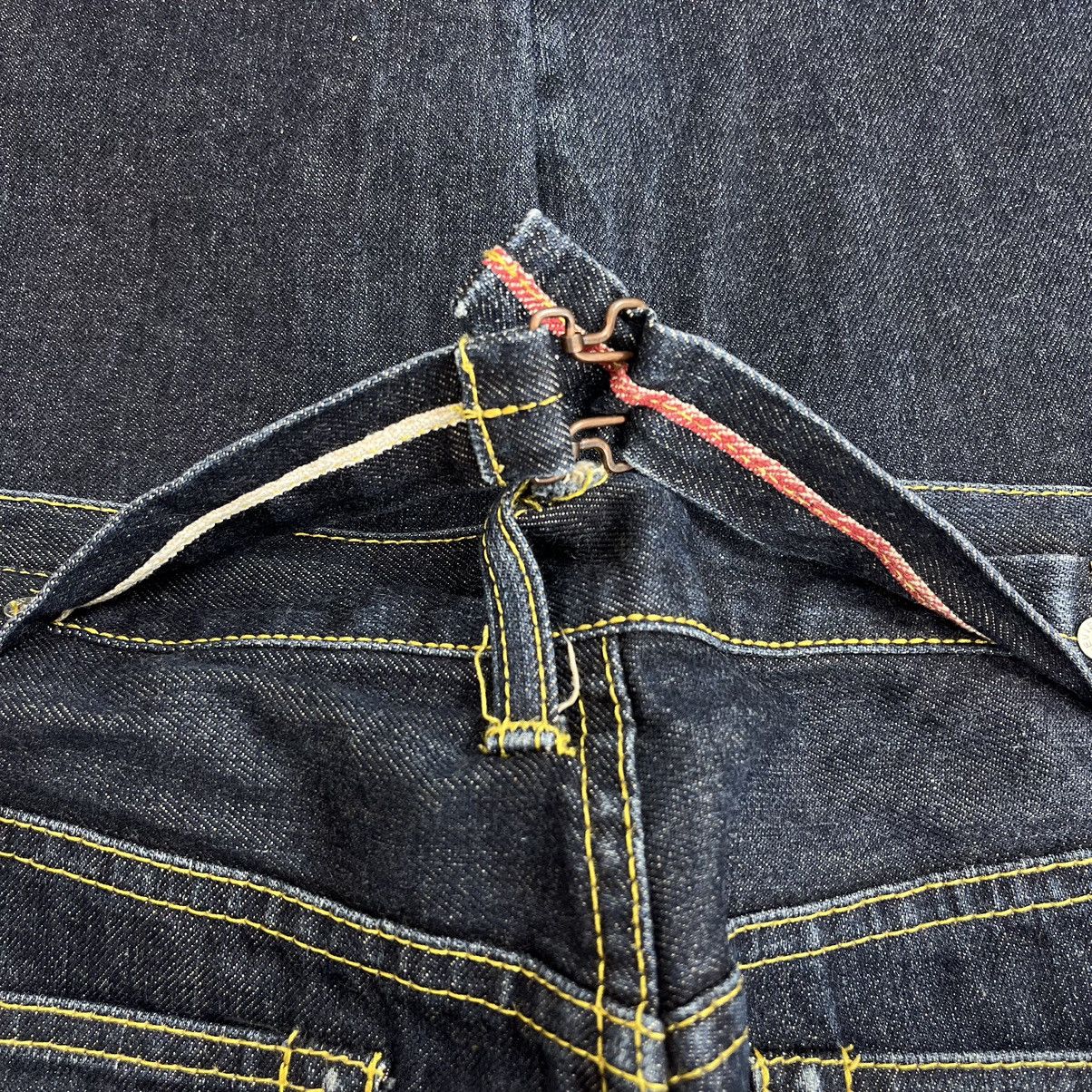 Evisu Vintage Evisu Daicock Big Logo Selvedge Jeans Size US 29 - 8 Thumbnail