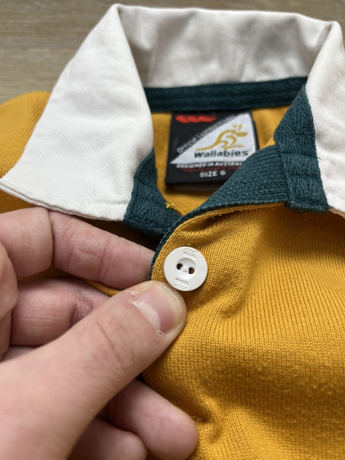 Canterbury of New Zealand VTG CANTERBURY WALLABIES AUSTRALIA 2003 RUGBY LONG SLEEVE Size US S / EU 44-46 / 1 - 8 Thumbnail