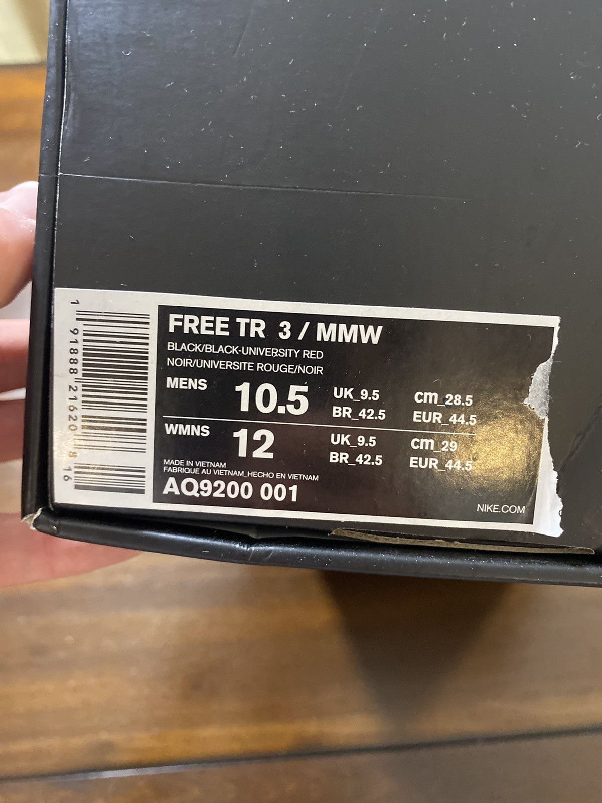 1017 ALYX 9SM × Nike × Playboi Carti Nike x MMW Free Trainer 3 Size US 10.5 / EU 43-44 - 8 Thumbnail