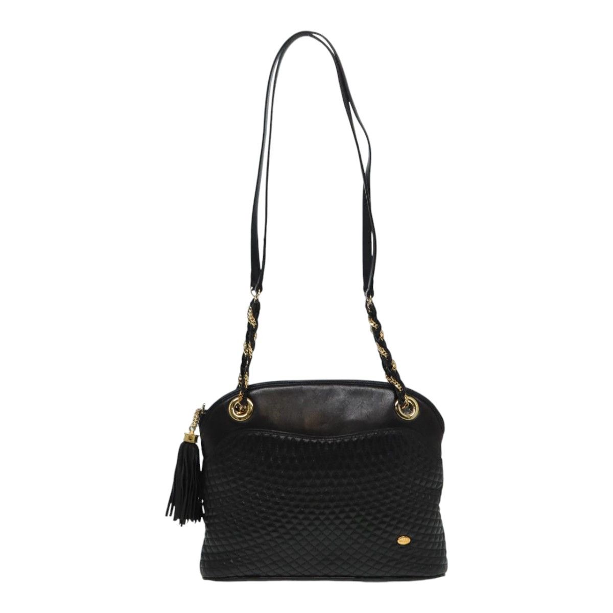 Bally Black Leather Shoulder Bag (Pre-Owned) Size ONE SIZE - 1 Thumbnail
