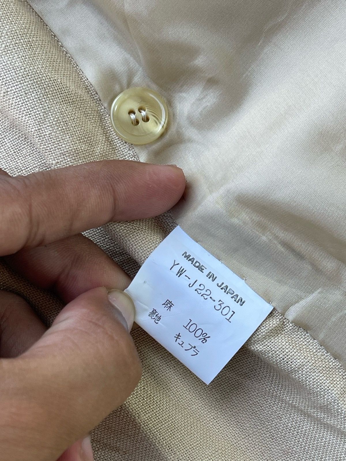 Yohji Yamamoto 🔥Vintage Yohji Yamamoto Y's Double Breasted Jacket Size US S / EU 44-46 / 1 - 13 Thumbnail