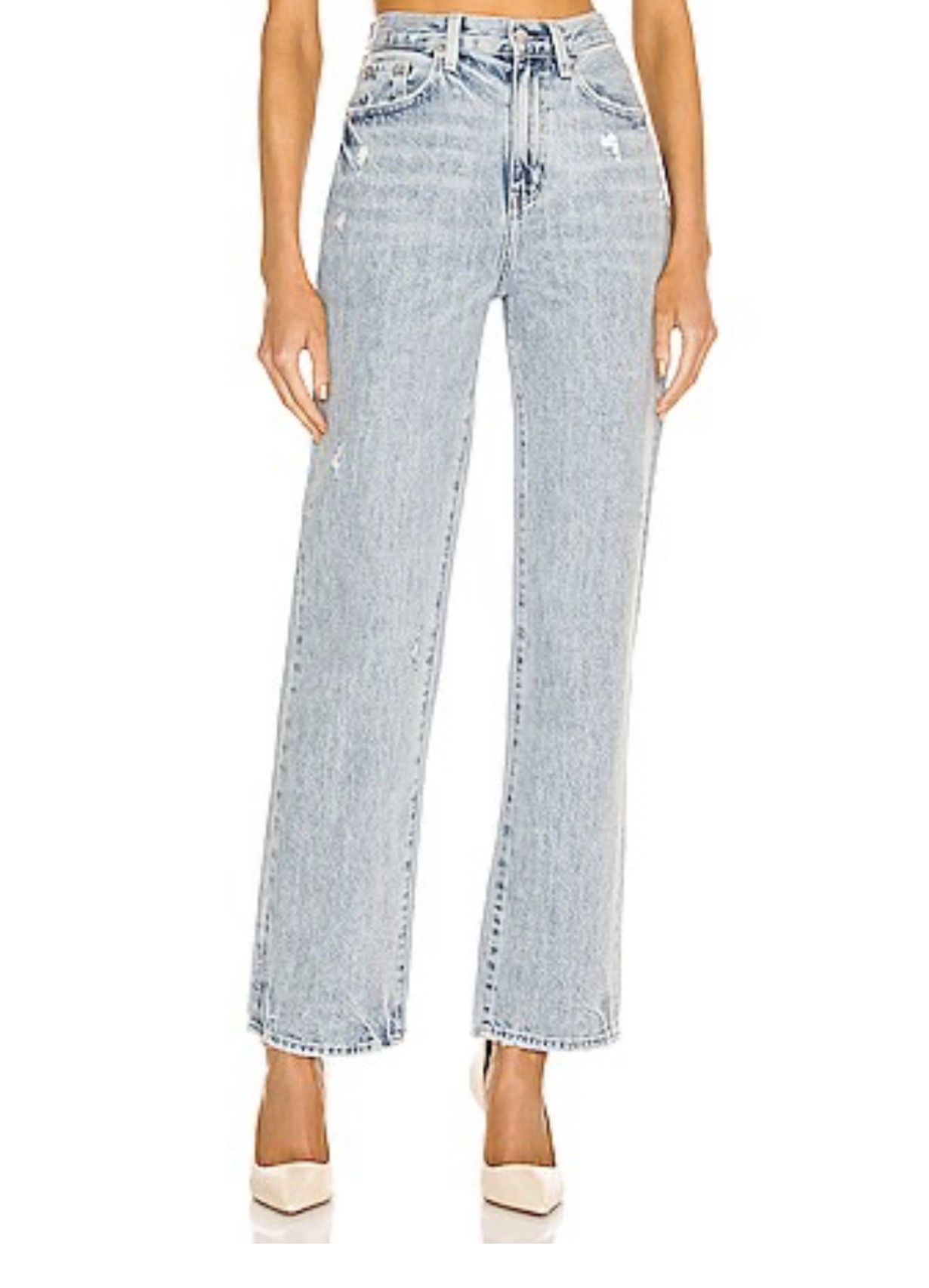 Pistola Pistola Cassie Super High Rise Straight in Gifted Jean Size 28" / US 6 / IT 42 - 1 Thumbnail