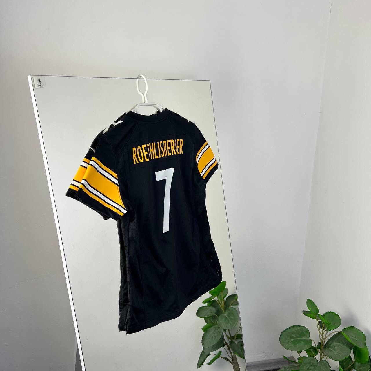 Nike PITTSBURGH STEELERS NFL SHIRT JERSEY NIKE #7 ROETHLISBERGER Size US S / EU 44-46 / 1 - 2 Thumbnail