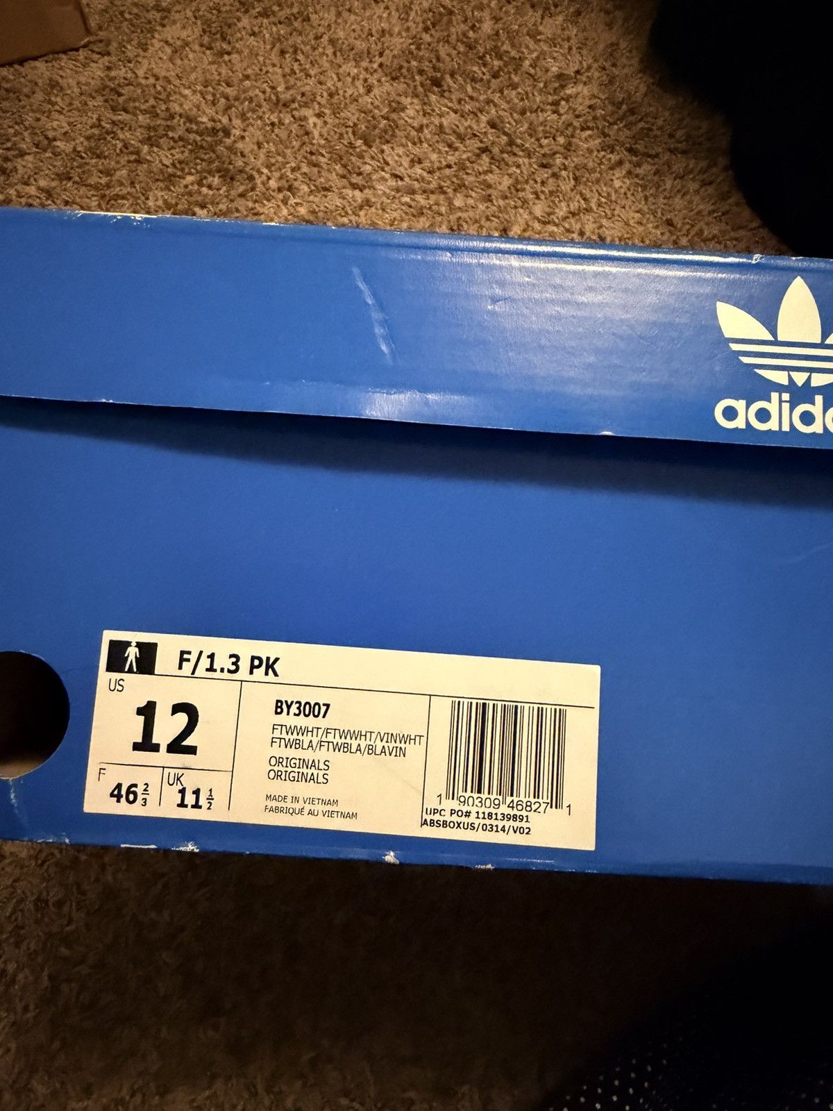Adidas Adidas Originals F/1.3 PK Primeknit Size US 12 / EU 45 - 10 Thumbnail