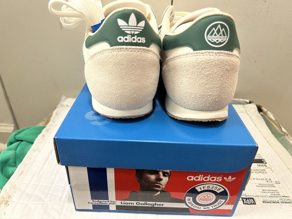 Adidas Size 10 - adidas LG2 SPZL x Liam Gallagher Low Bottle Green Size US 10 / EU 43 - 9 Thumbnail