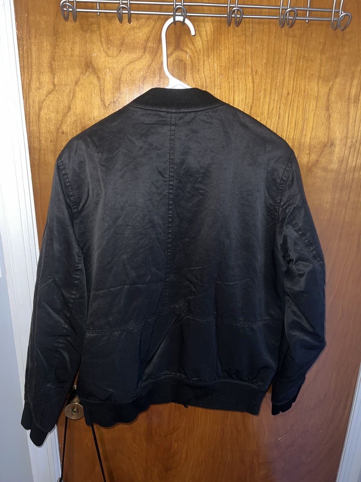 H&M H&M Quilted Bomber Jacket, Black Size US M / EU 48-50 / 2 - 5 Thumbnail