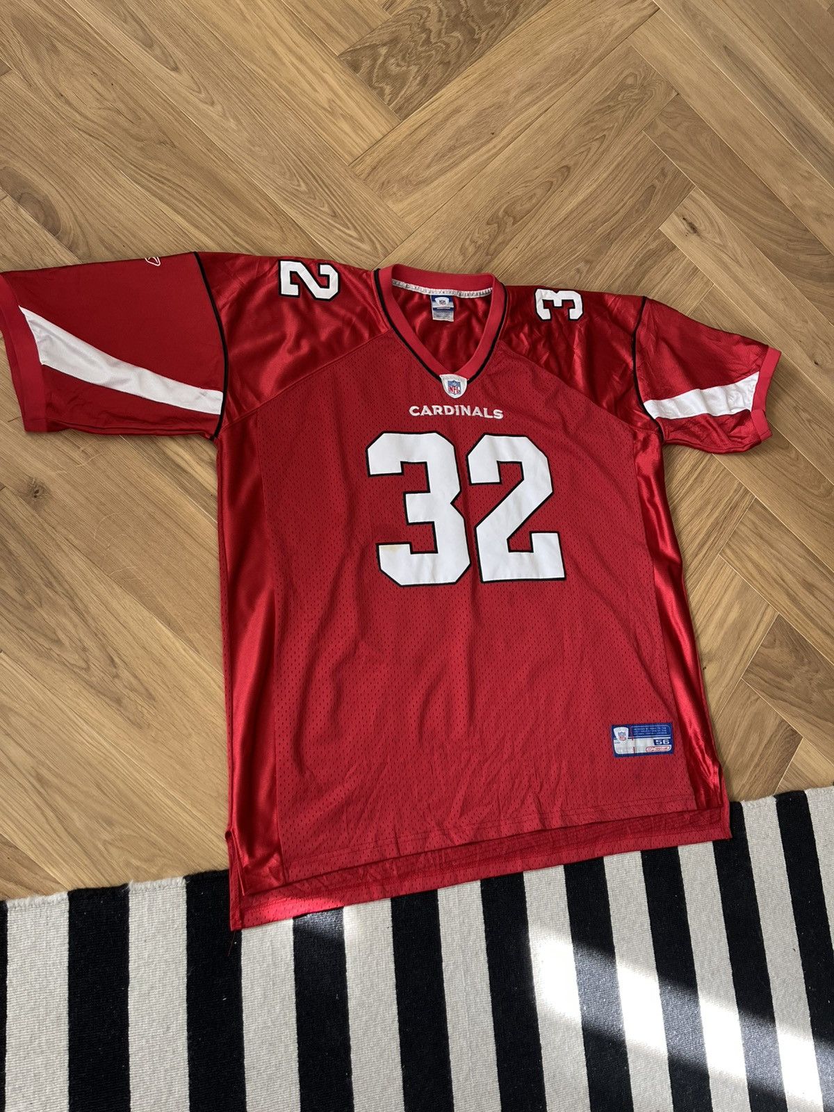 Reebok Arizona Cardinals #32 Edgerrin James Reebok Jersey – Size 56 Size US XXL / EU 58 / 5 - 2 Thumbnail