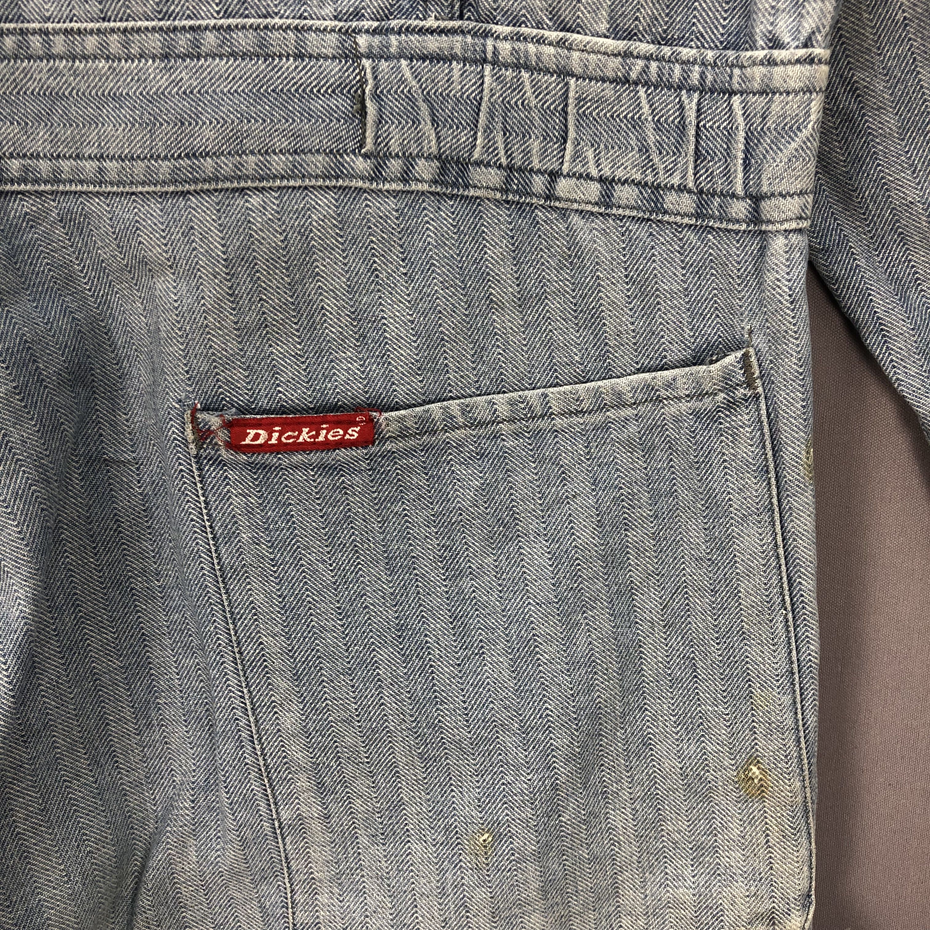 Dickies × Vintage Dirty Vintage 70s Dickies Workers Mechanics Overalls Size US 40 / EU 56 - 14 Thumbnail