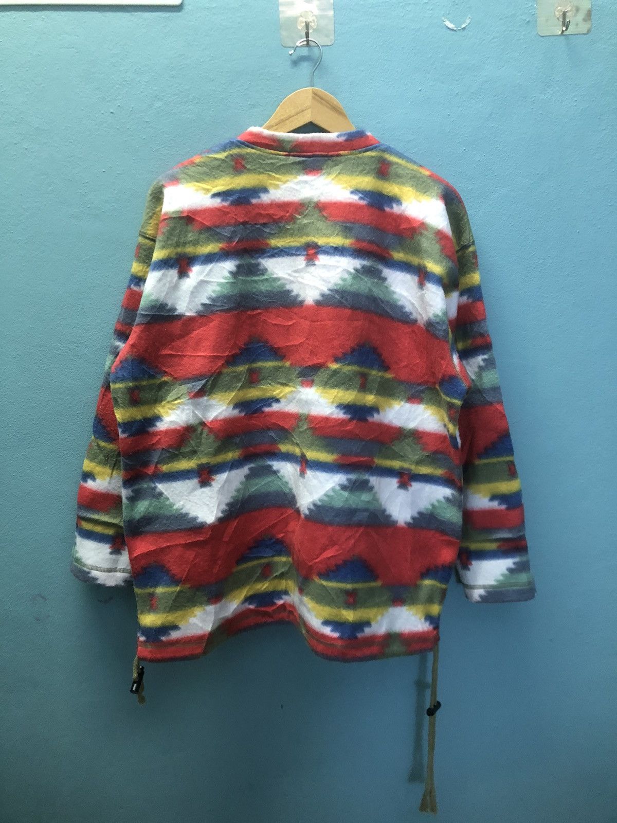 Japanese Brand × Vintage Sante reins navajo fleece sweatshirt Size US XL / EU 56 / 4 - 9 Thumbnail