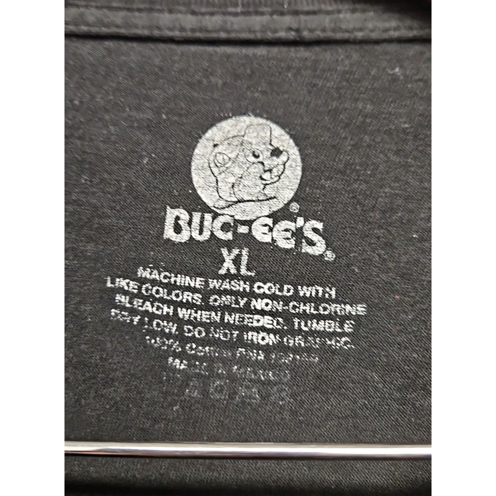 Logo 7 VINTAGE? No. Buc-ee’s Graphic T-Shirt XL Black Short Sleeve Cotton Howdy Logo Tee Mens Regular Fit Crew Neck USA Funny Theme Logo Shirt Size US XL / EU 56 / 4 - 4 Thumbnail