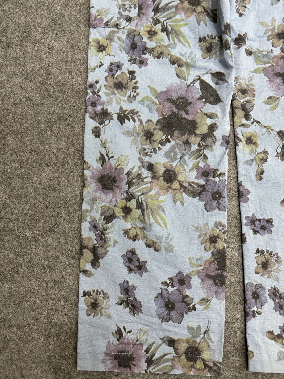 Ts(S) 💥Floral Style💥Archival ts(s) Light Baker Pant F588 Size US 35 - 14 Thumbnail
